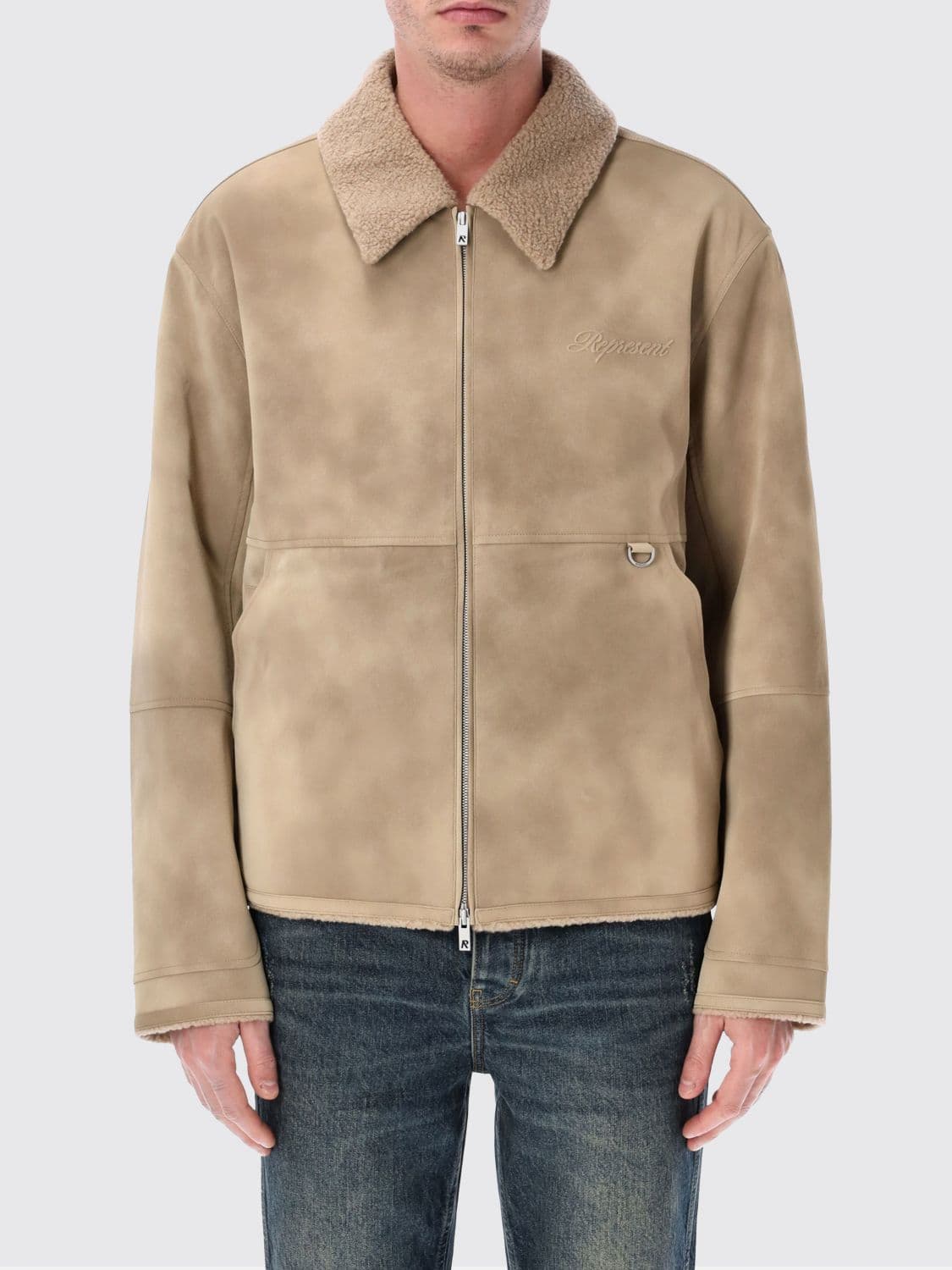Represent Faux Leather Jacket