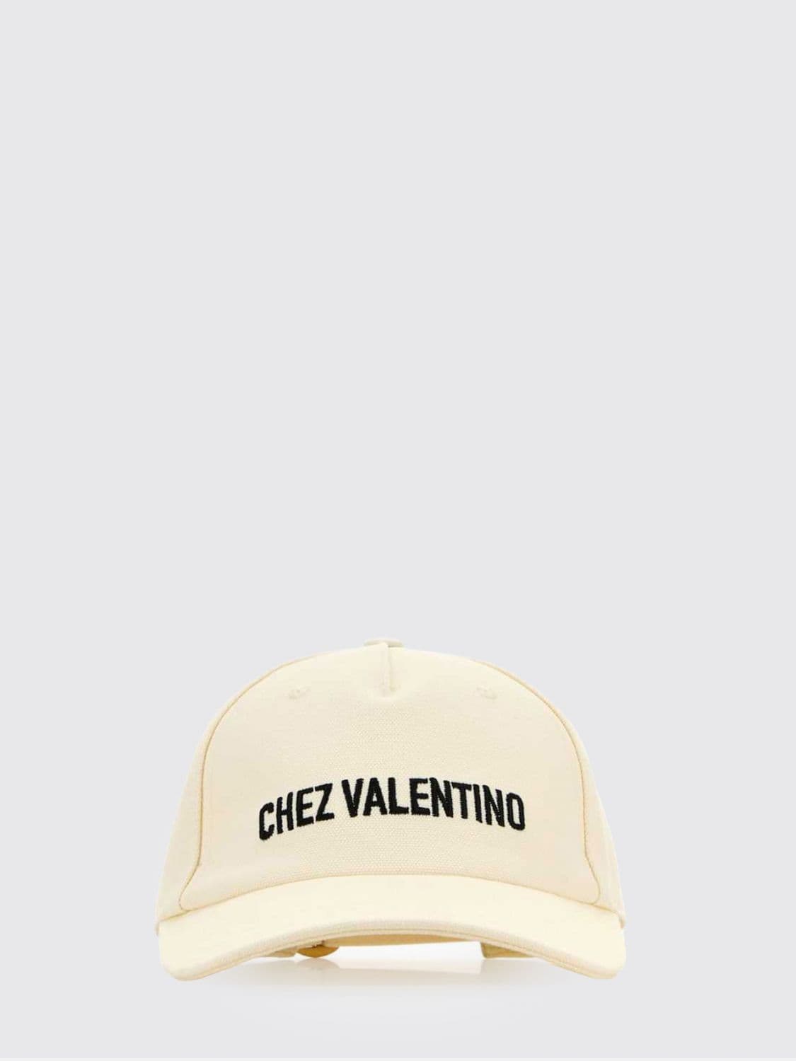 Valentino Garavani Chez Valentino Cotton Canvas Hat