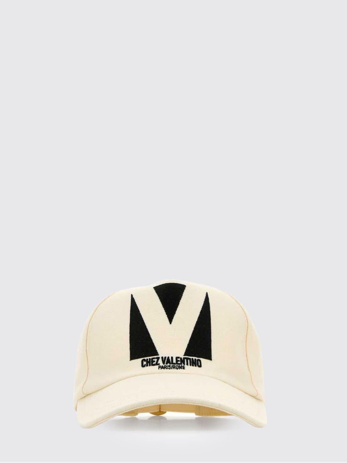 Valentino Garavani Chez Valentino Cotton Canvas Hat