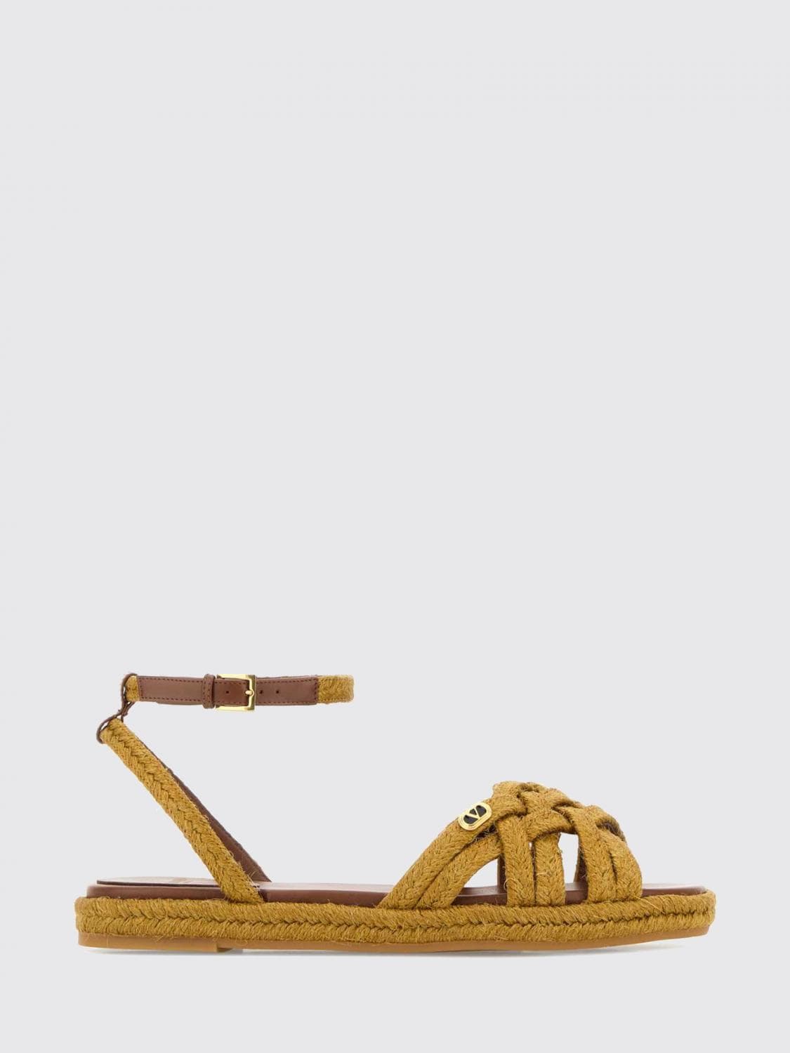Valentino Garavani Heeled Sandal Woman color Mustard