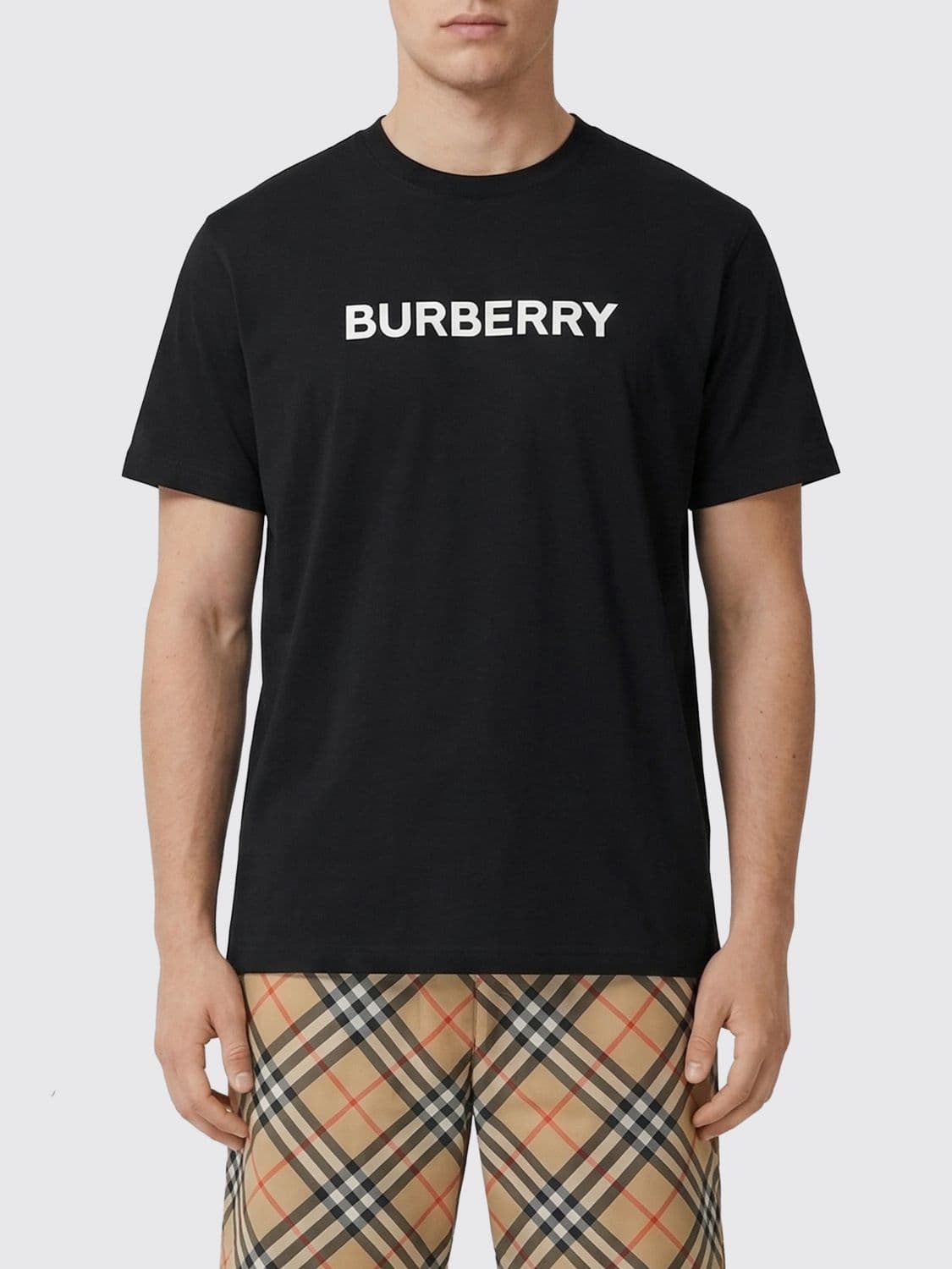 Burberry Cotton T-shirt with Logo