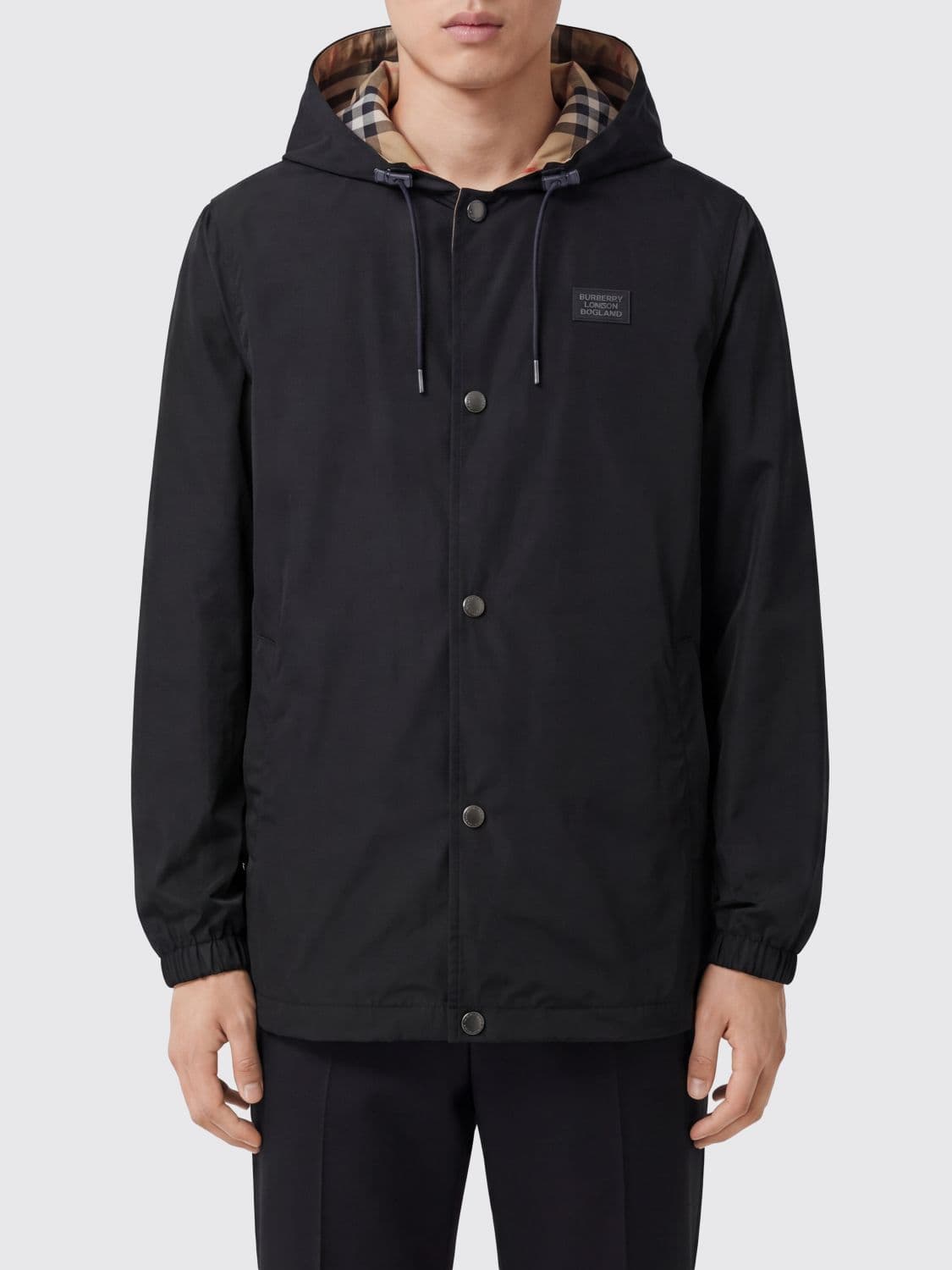 Burberry Jacket Men color Black