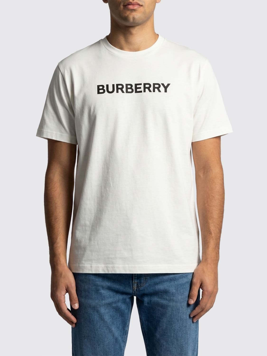 Burberry Cotton T-shirt with Logo