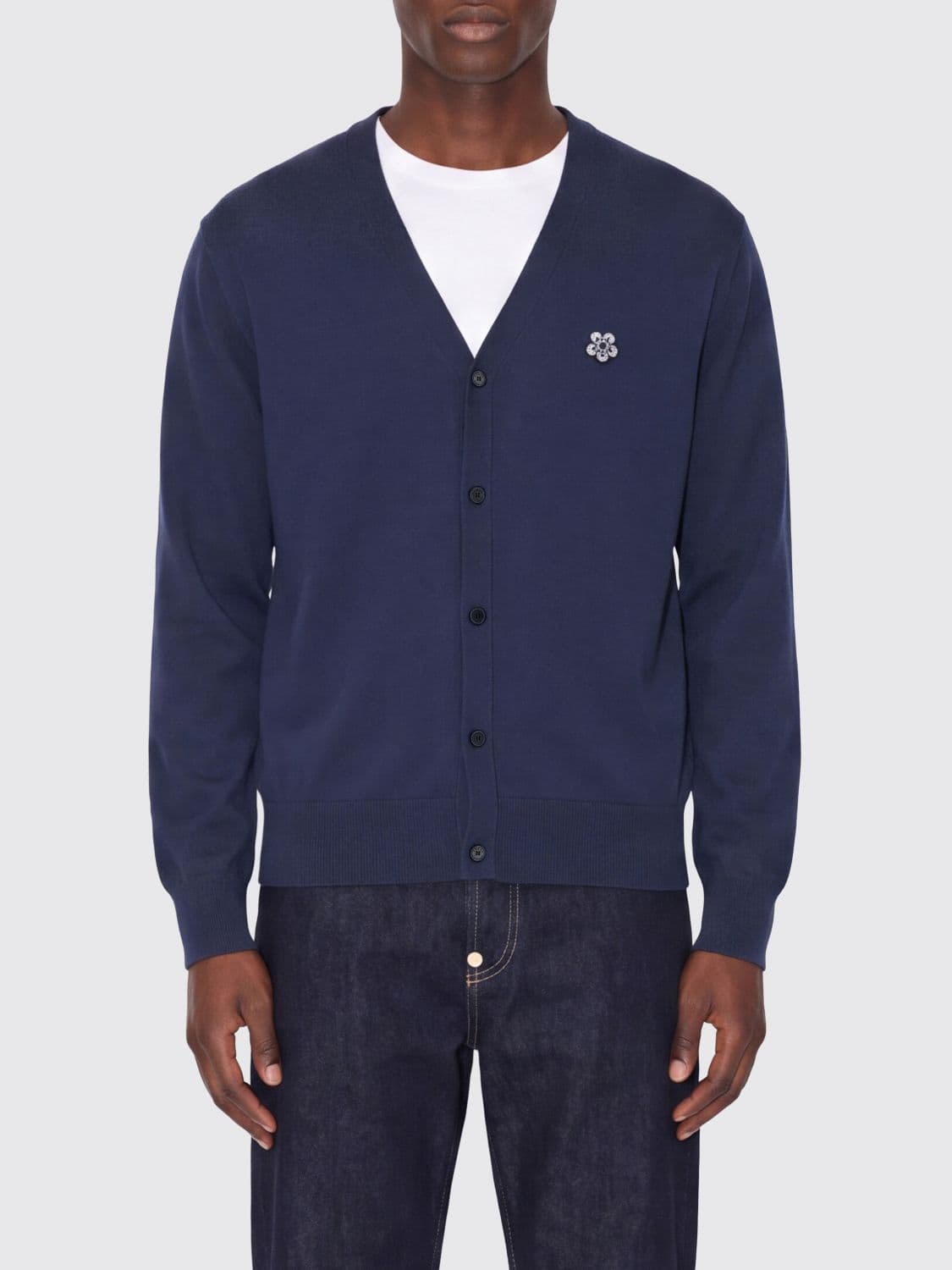 Kenzo Flower Wool Cardigan