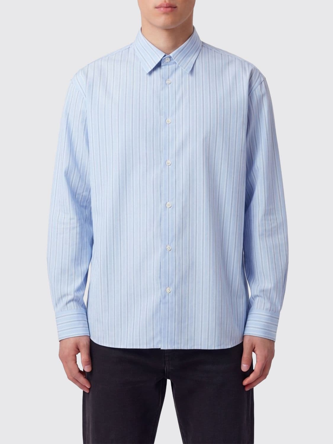 Dries Van Noten Striped Cotton Shirt