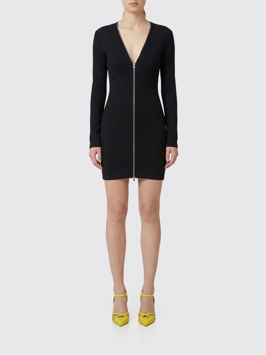 Alexander Wang Stretch Viscose Dress With Zip