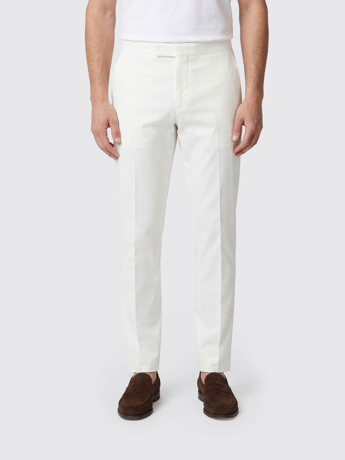 Pt Torino Stretch Cotton Tailored Trousers · 54