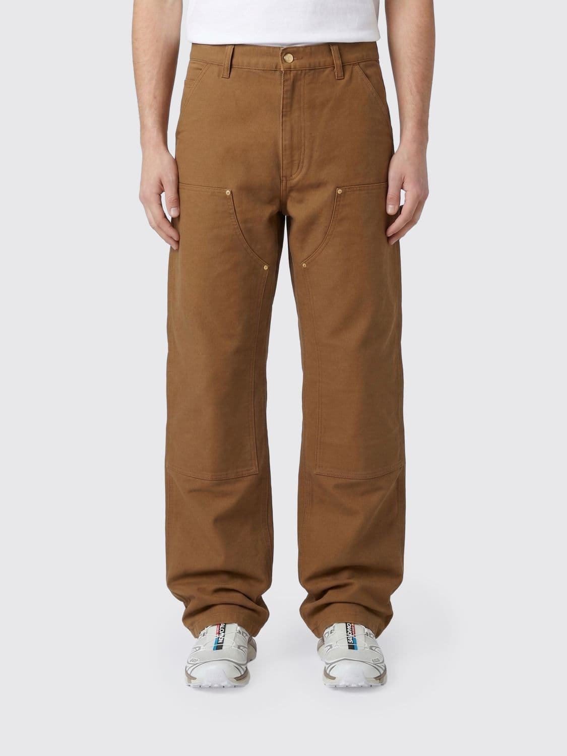 Carhartt Wip Double Knee Trousers in Organic Cotton · 30