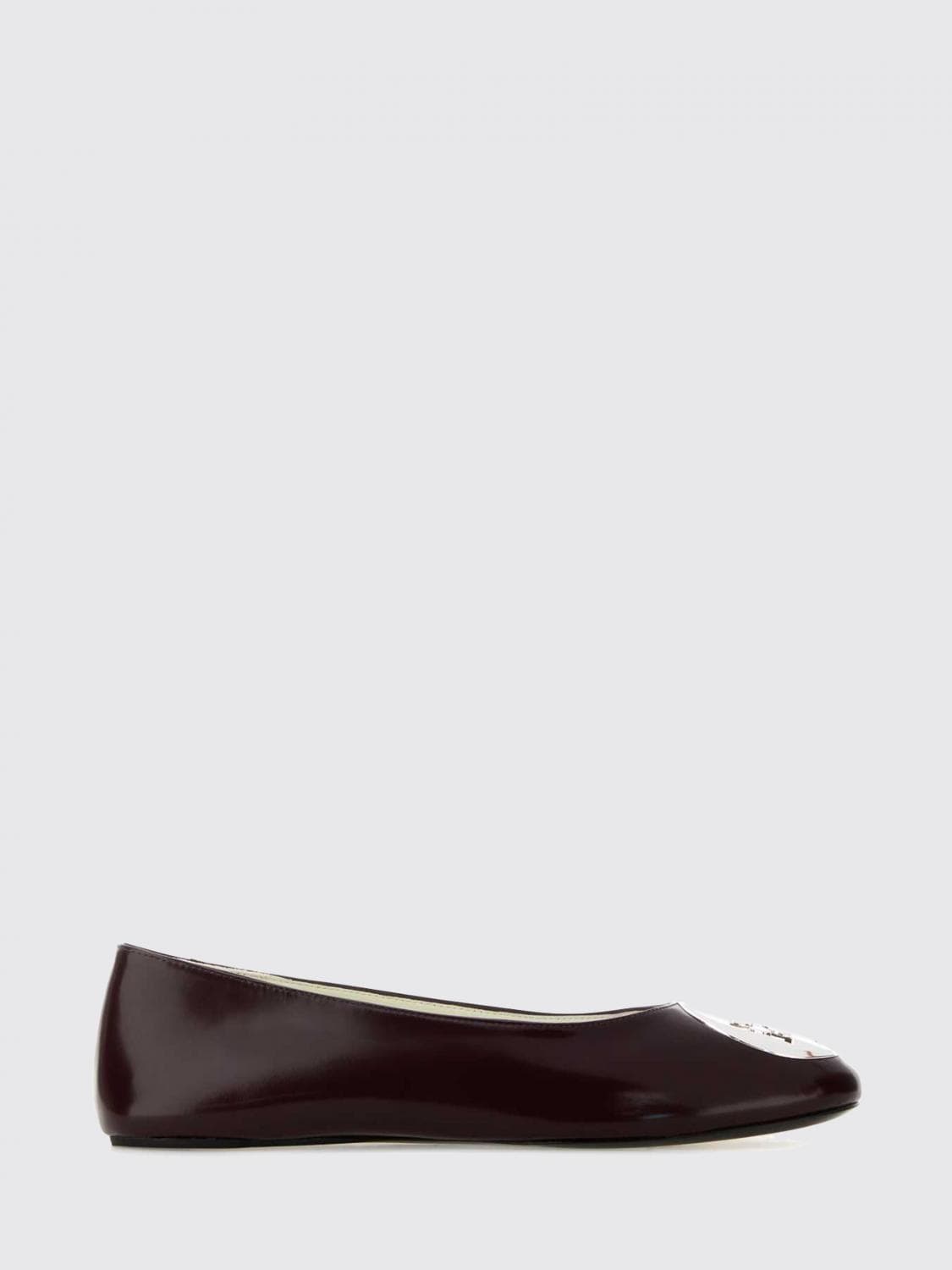 Tory Burch Ballet Flat Woman color Burgundy
