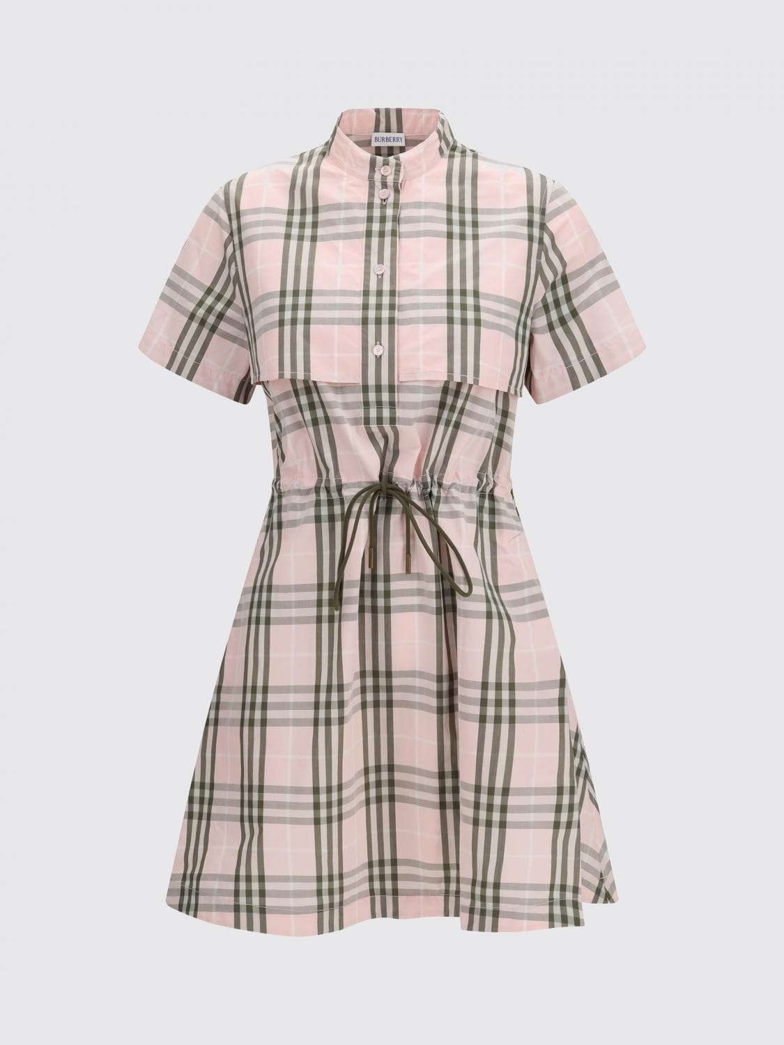 Burberry Check Cotton Chemisier Dress
