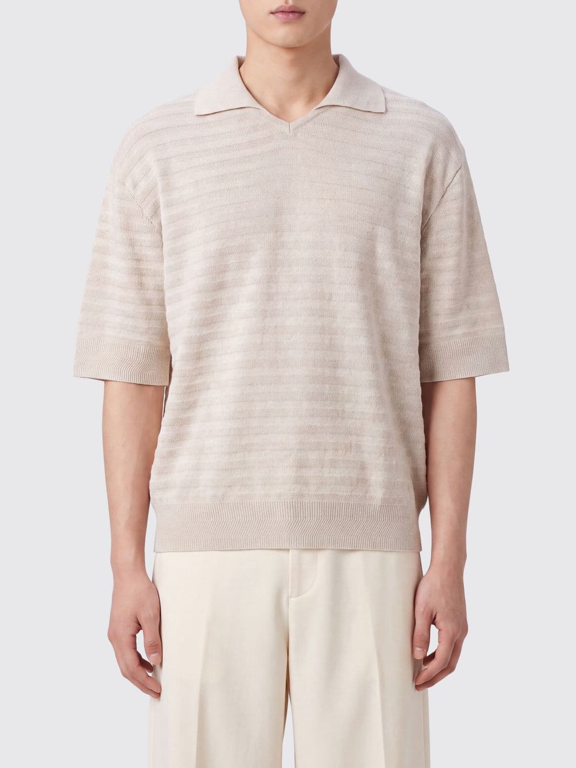 Jacquemus Polo Shirt Men color Beige