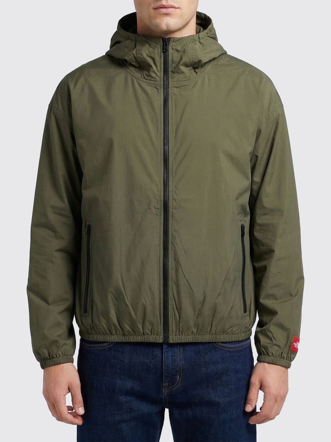 The North Face Red Box Packable Hooded Windbreaker