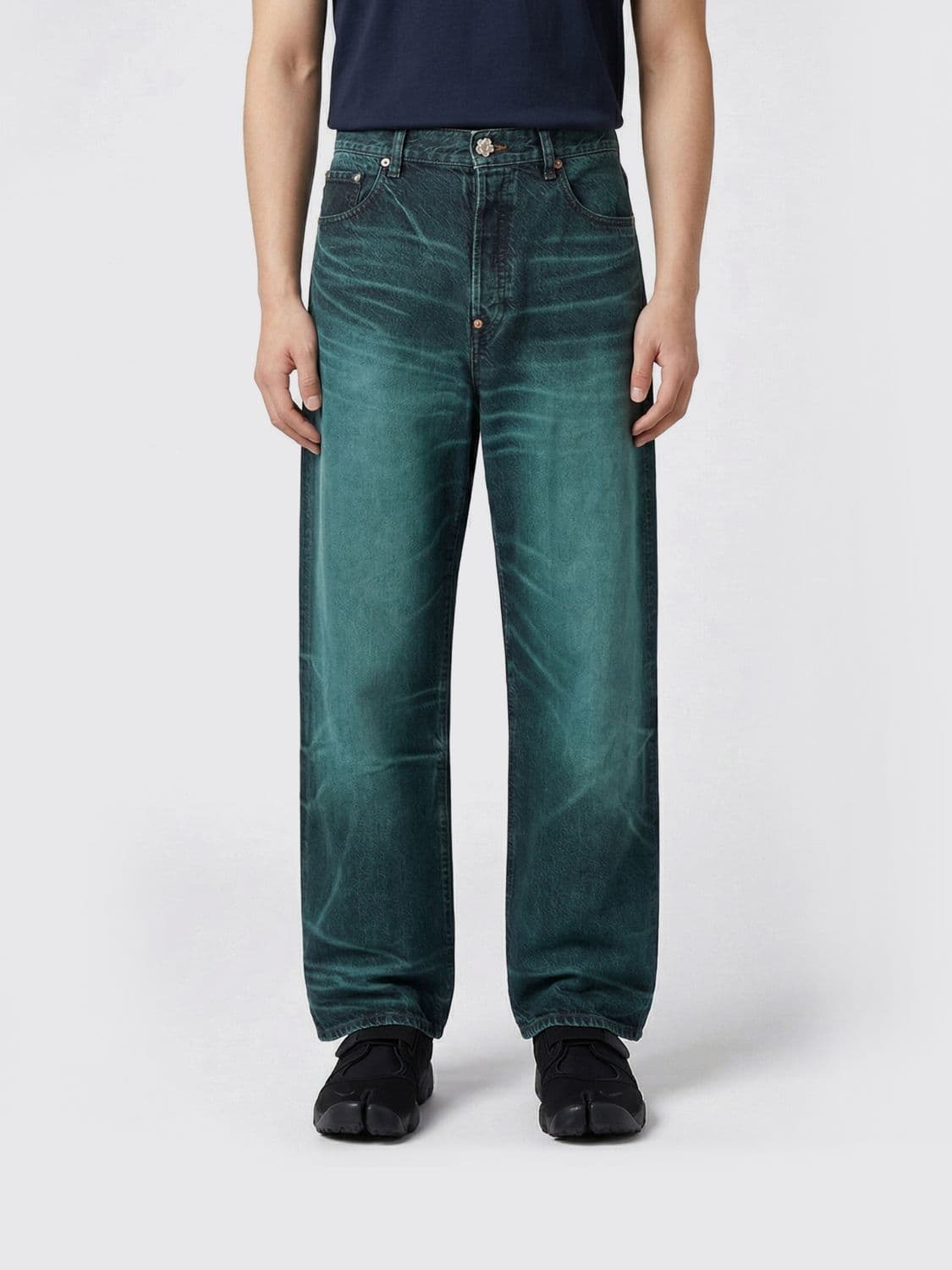 Kenzo Wide Leg Denim Jeans