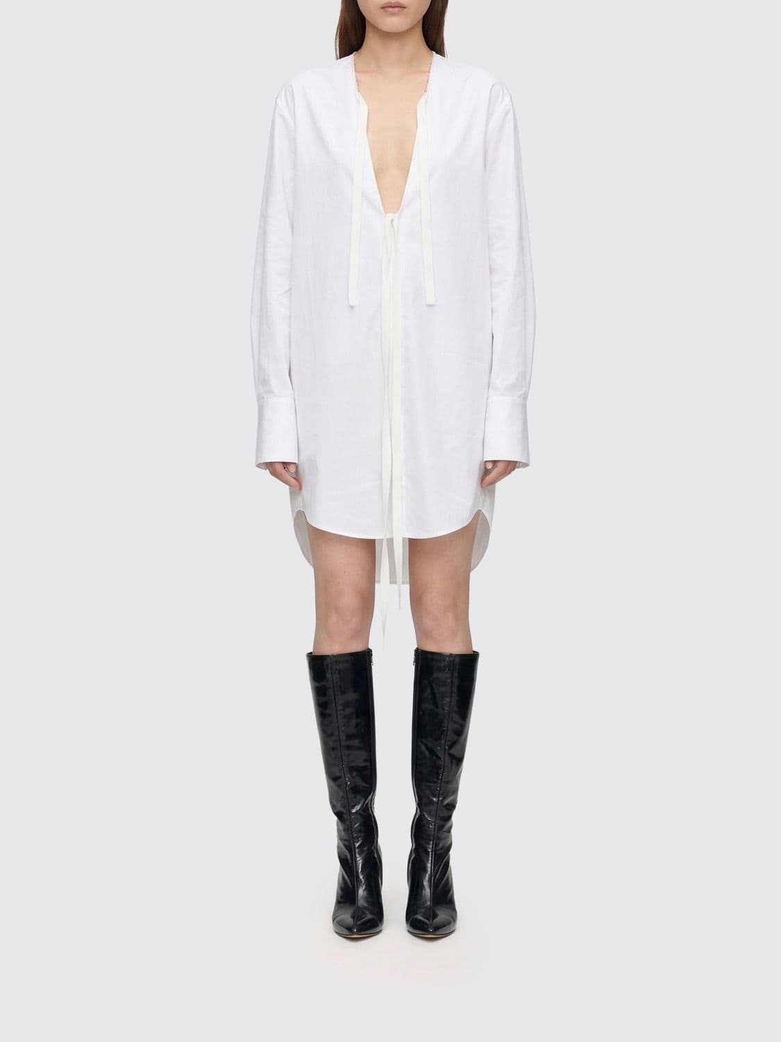 Maison Margiela Cotton Shirt Dress