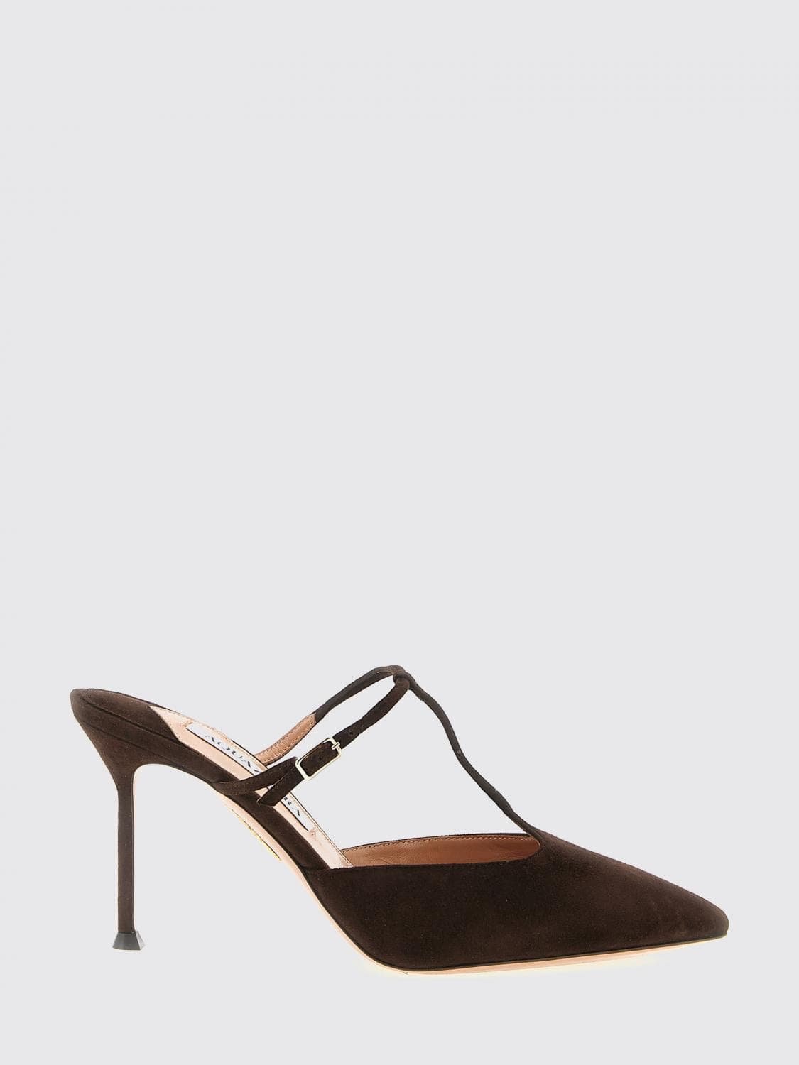 Aquazzura Sorbonne Suede Mules