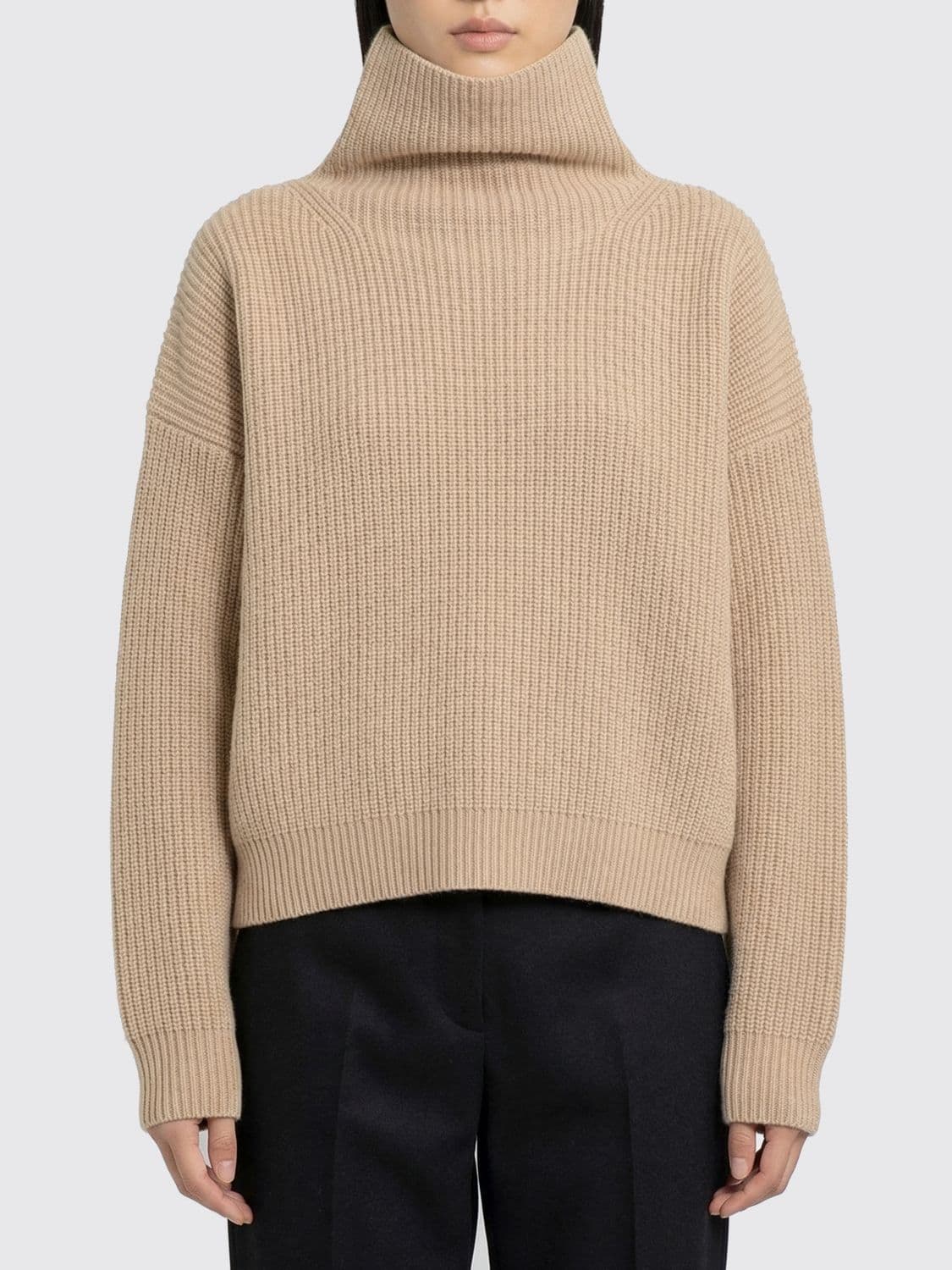 Isabel Marant Merino Wool And Cashmere Turtleneck Sweater