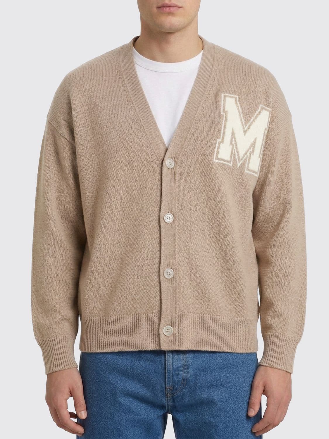 Mm6 Maison Margiela Monogram Cardigan