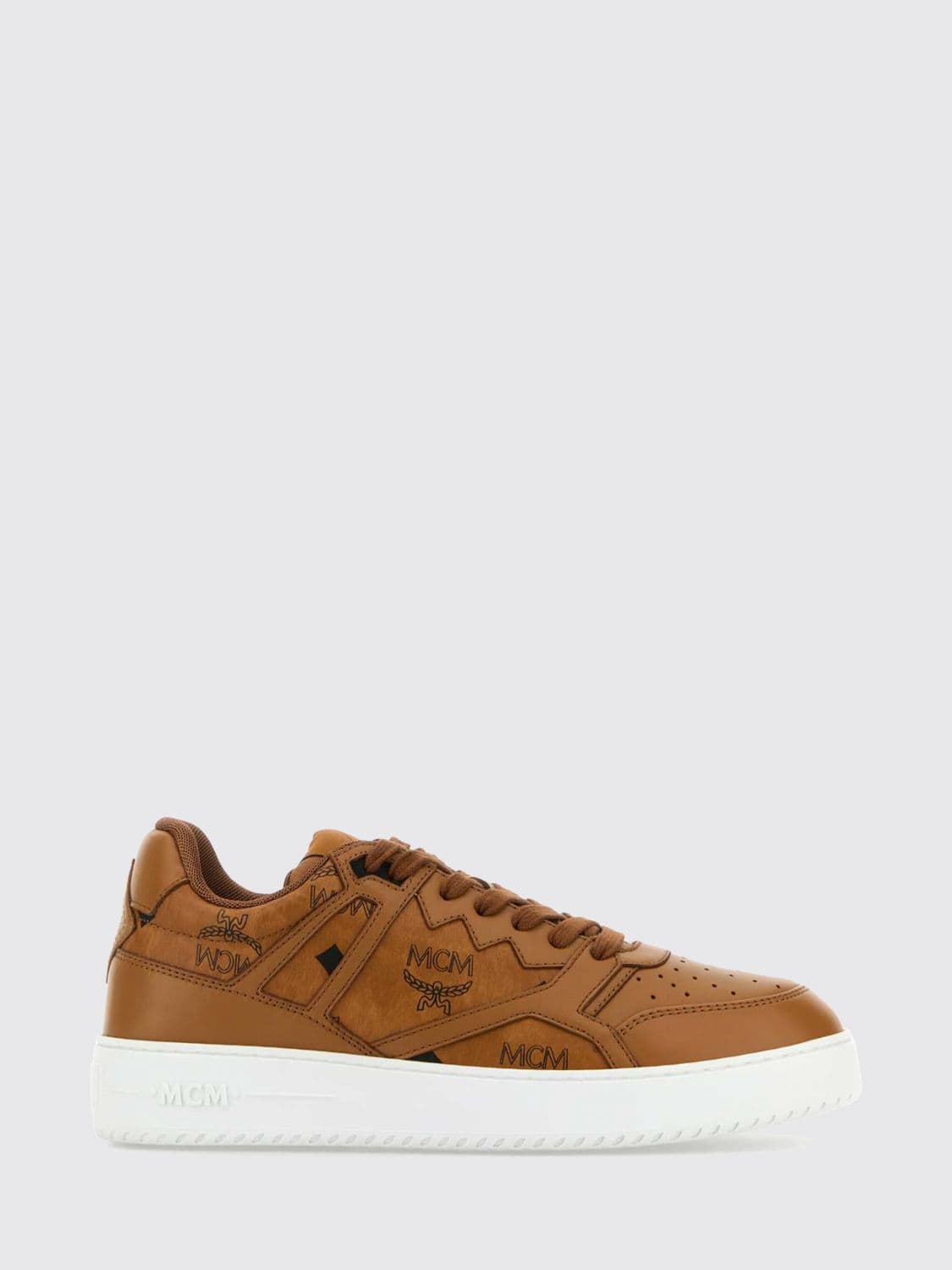 Mcm Sneakers Men color Brown