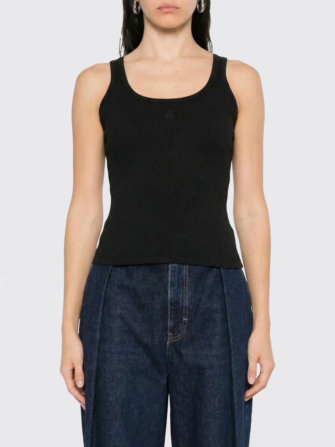 Amiri Basic Tank Top In Stretch Cotton