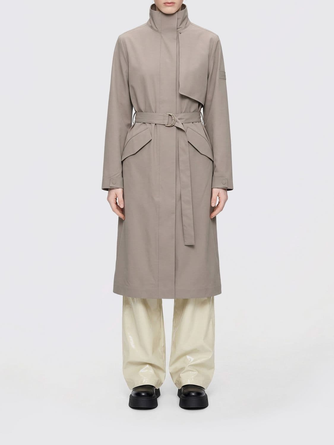 Rains Suva Technical Fabric Trench Coat · M