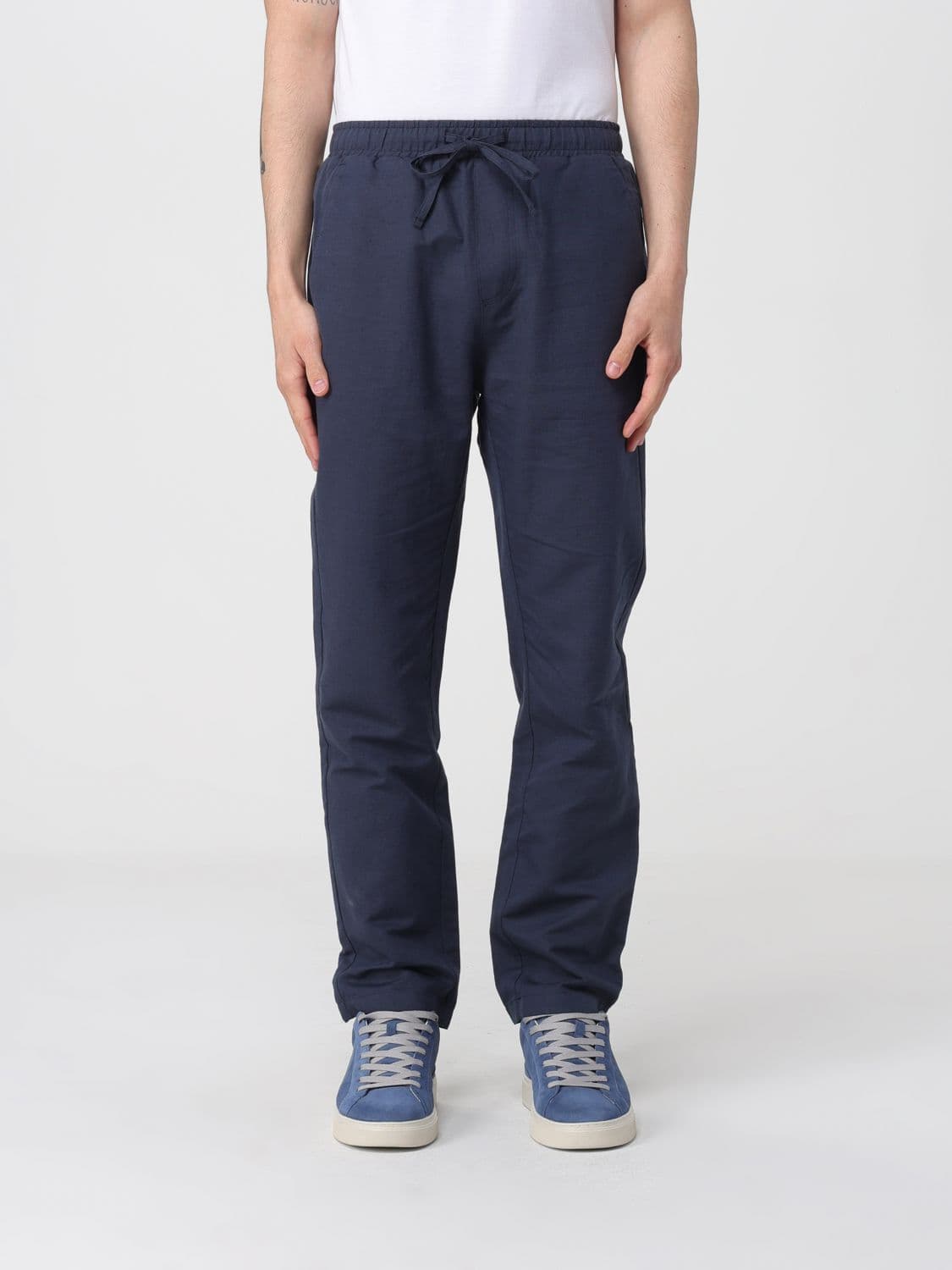 Colmar Linen and Cotton Drawstring Trousers