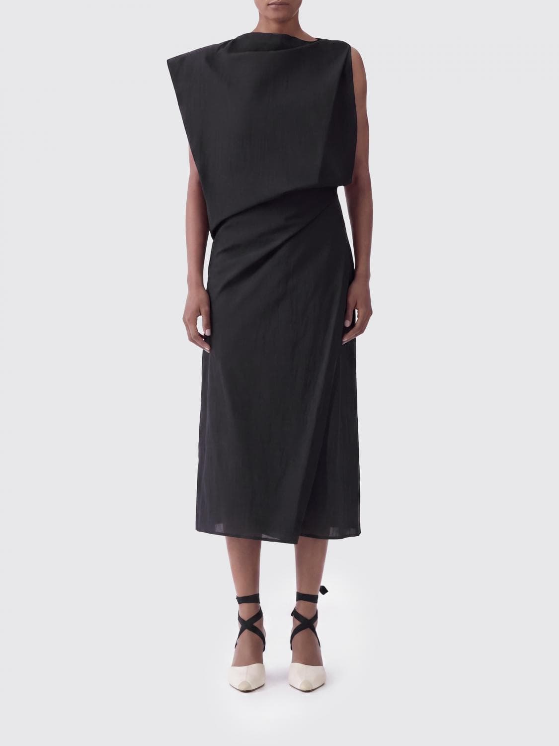 Jacquemus Cotton Blend Midi Dress