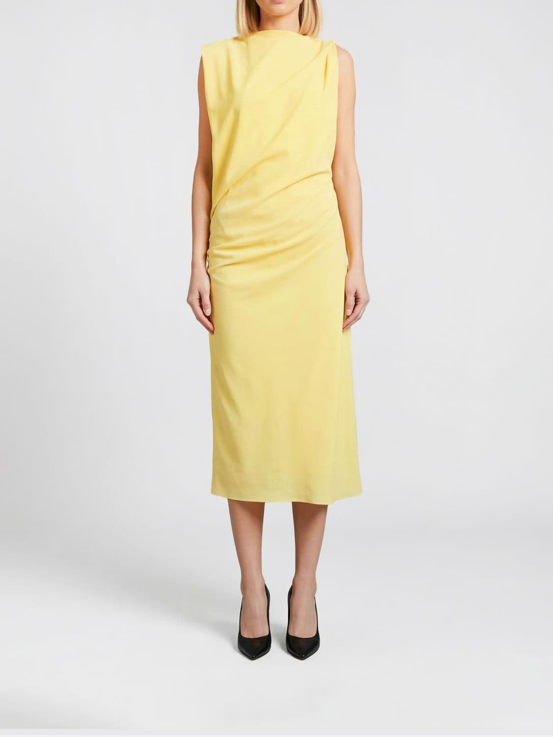 Jacquemus Cotton Blend Midi Dress