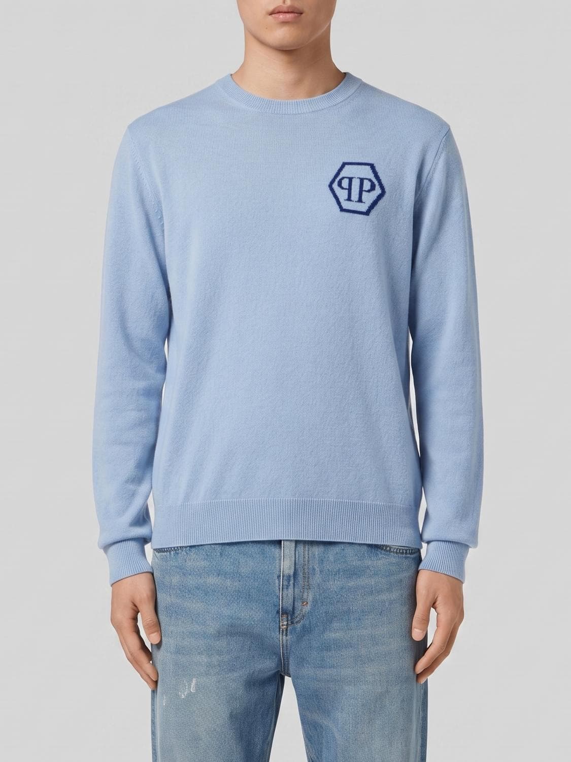 Philipp Plein PP Cashmere Crew Neck Sweater