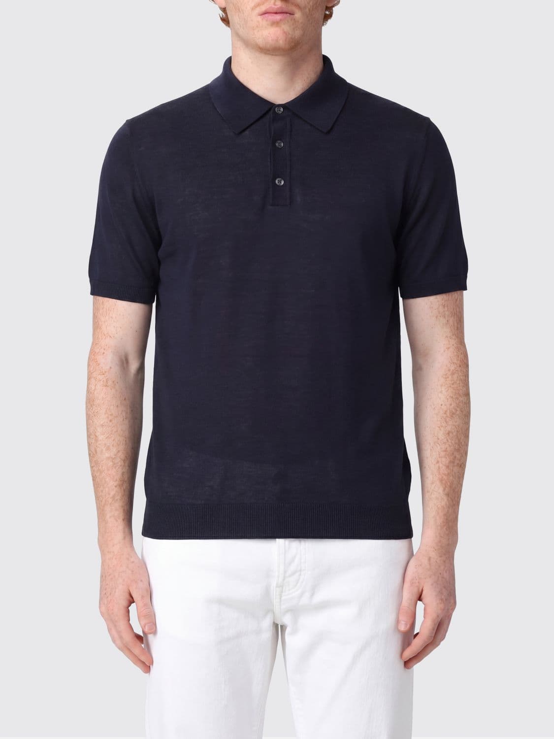 Roberto Collina Knit Polo Shirt
