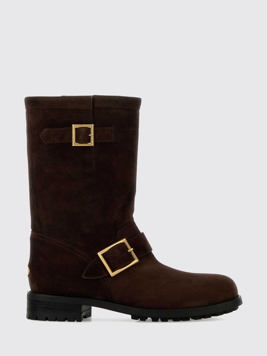 Jimmy Choo Boots Woman color Brown