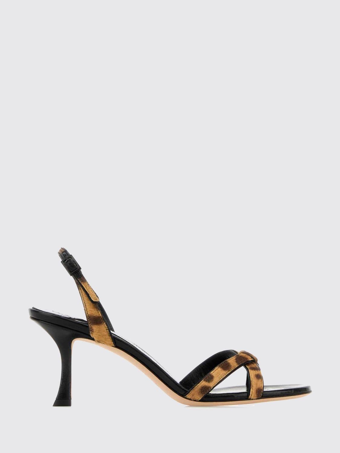 Jimmy Choo Heeled Sandal Woman color Natural