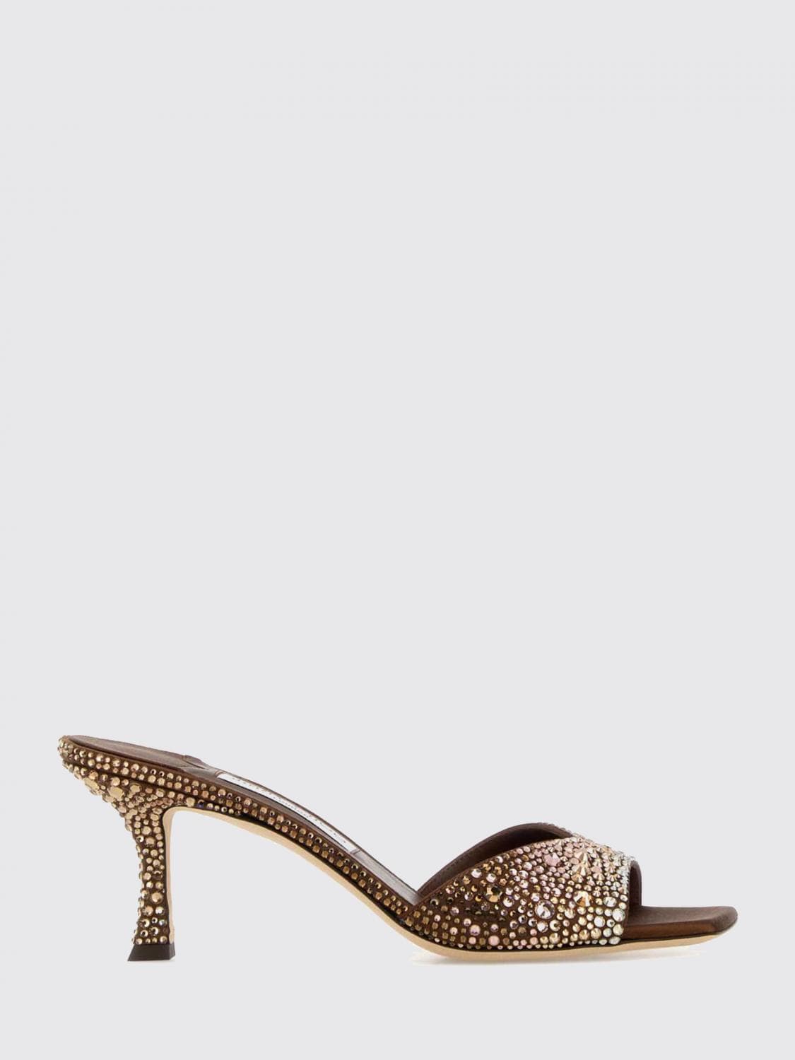 Jimmy Choo Heeled Sandal Woman color Bronze