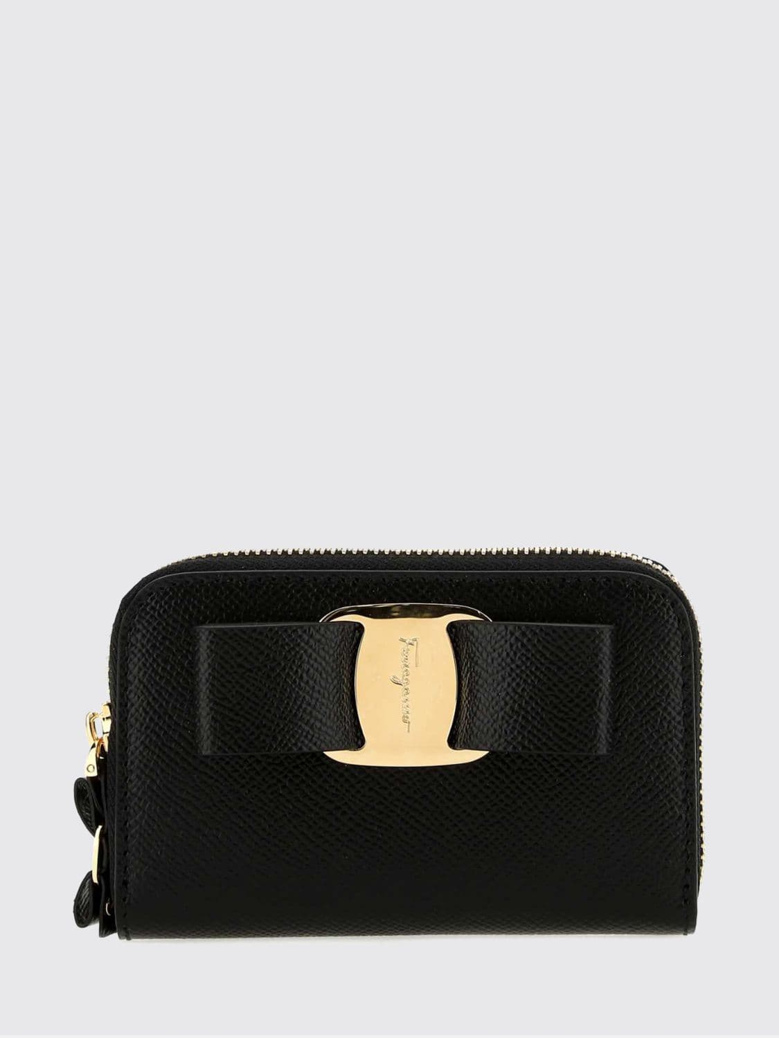 Ferragamo Vara Calfskin Leather Wallet