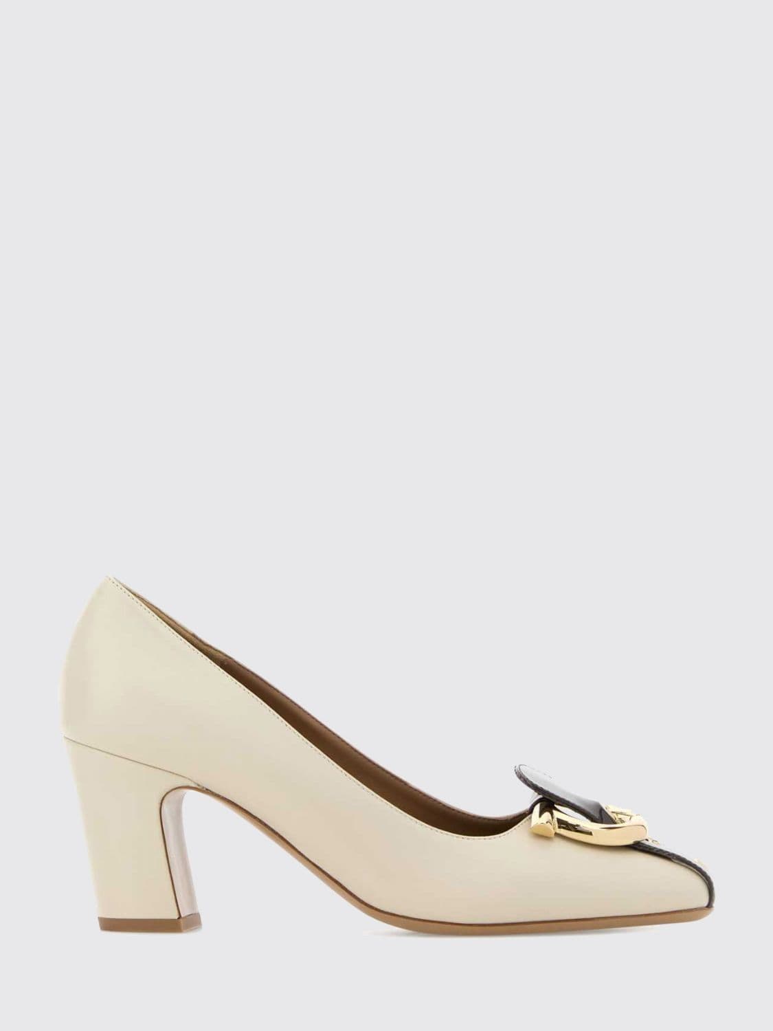Ferragamo Pump Woman color Cream