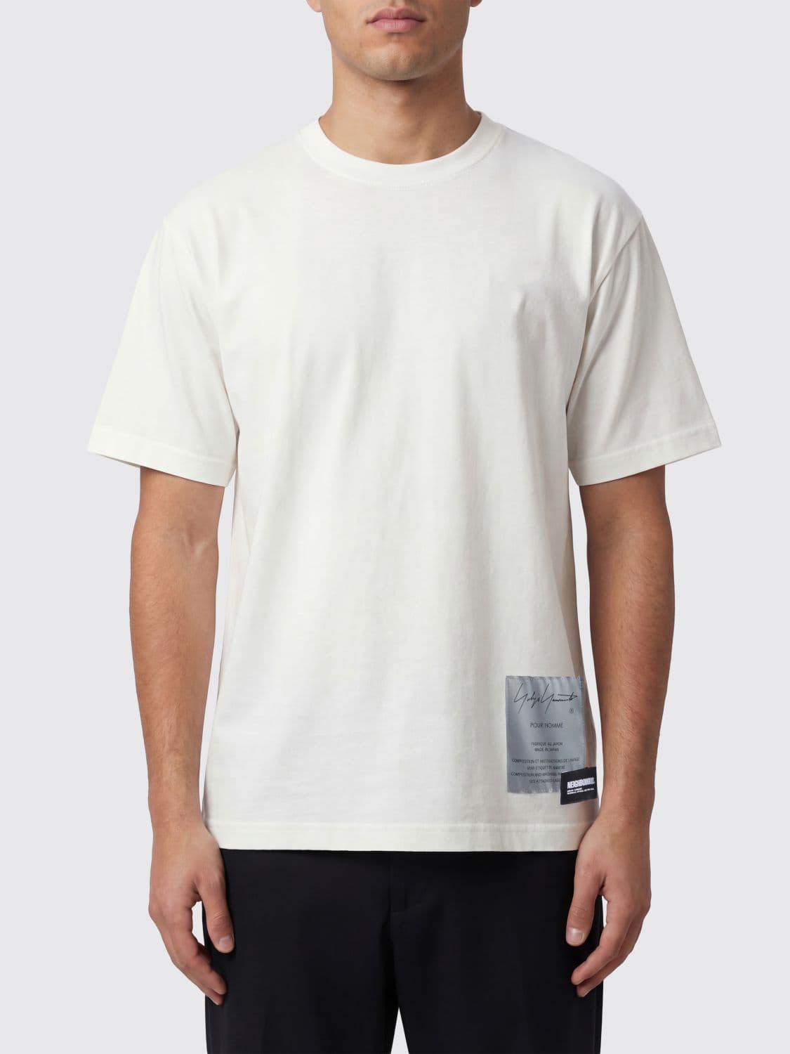 Yohji Yamamoto Neighborhood x Printed Cotton T-shirt