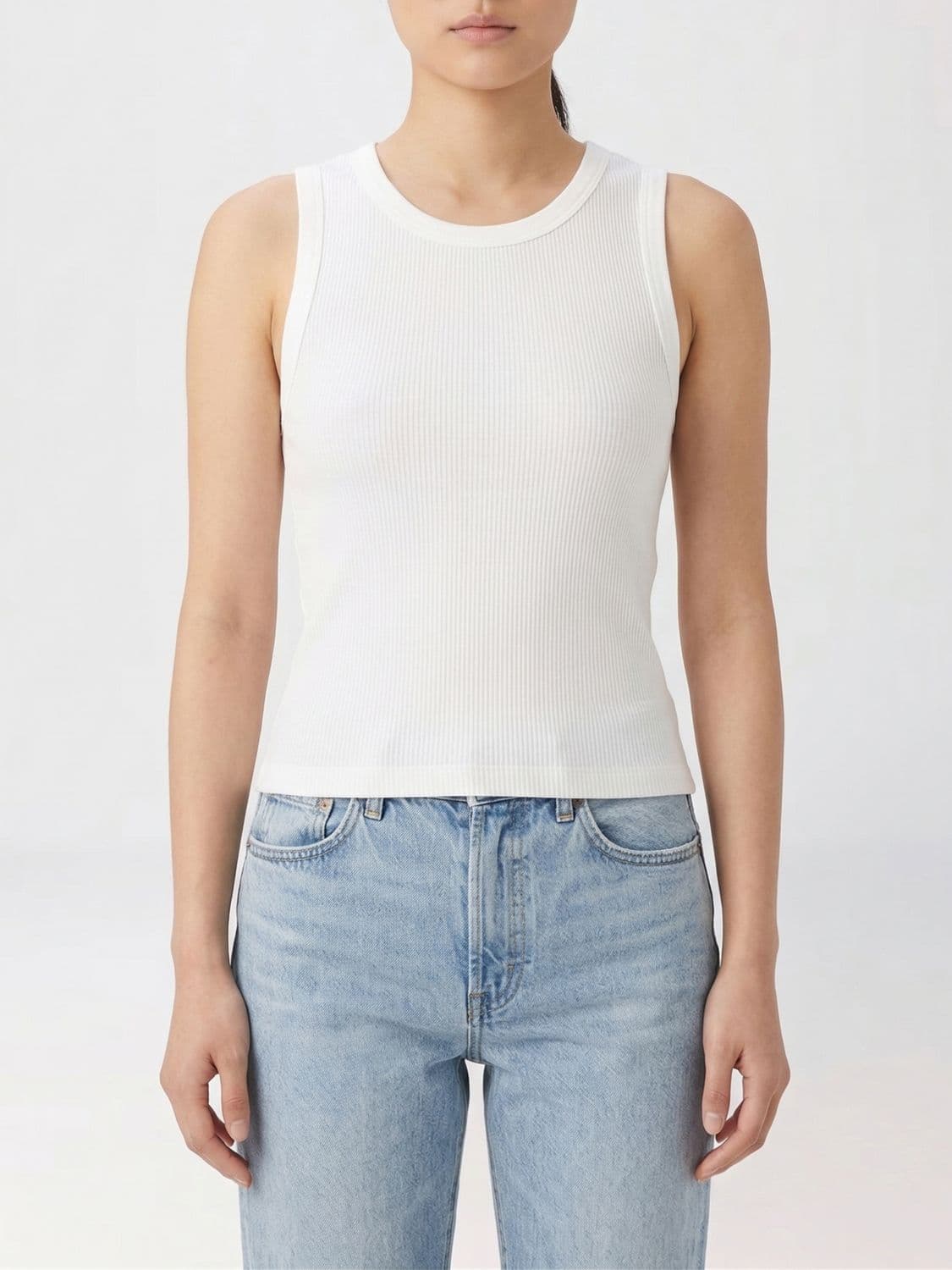 Agolde Organic Cotton Blend Tank Top · XS