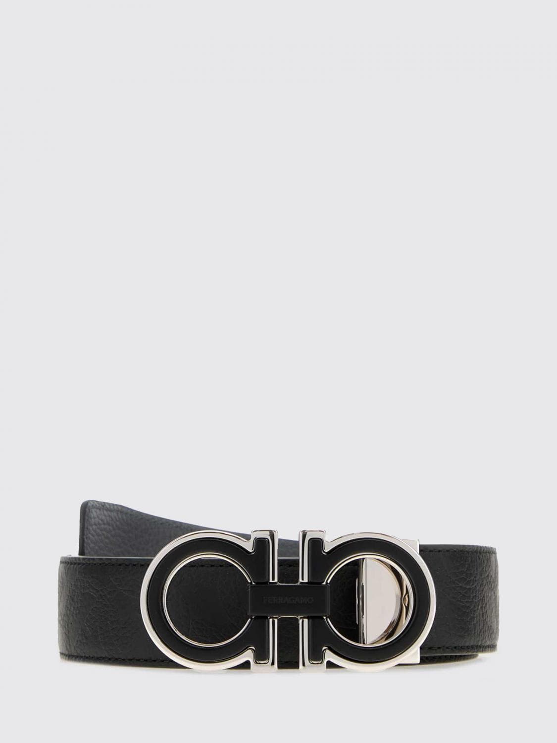 Ferragamo Gancini Reversible Leather Belt
