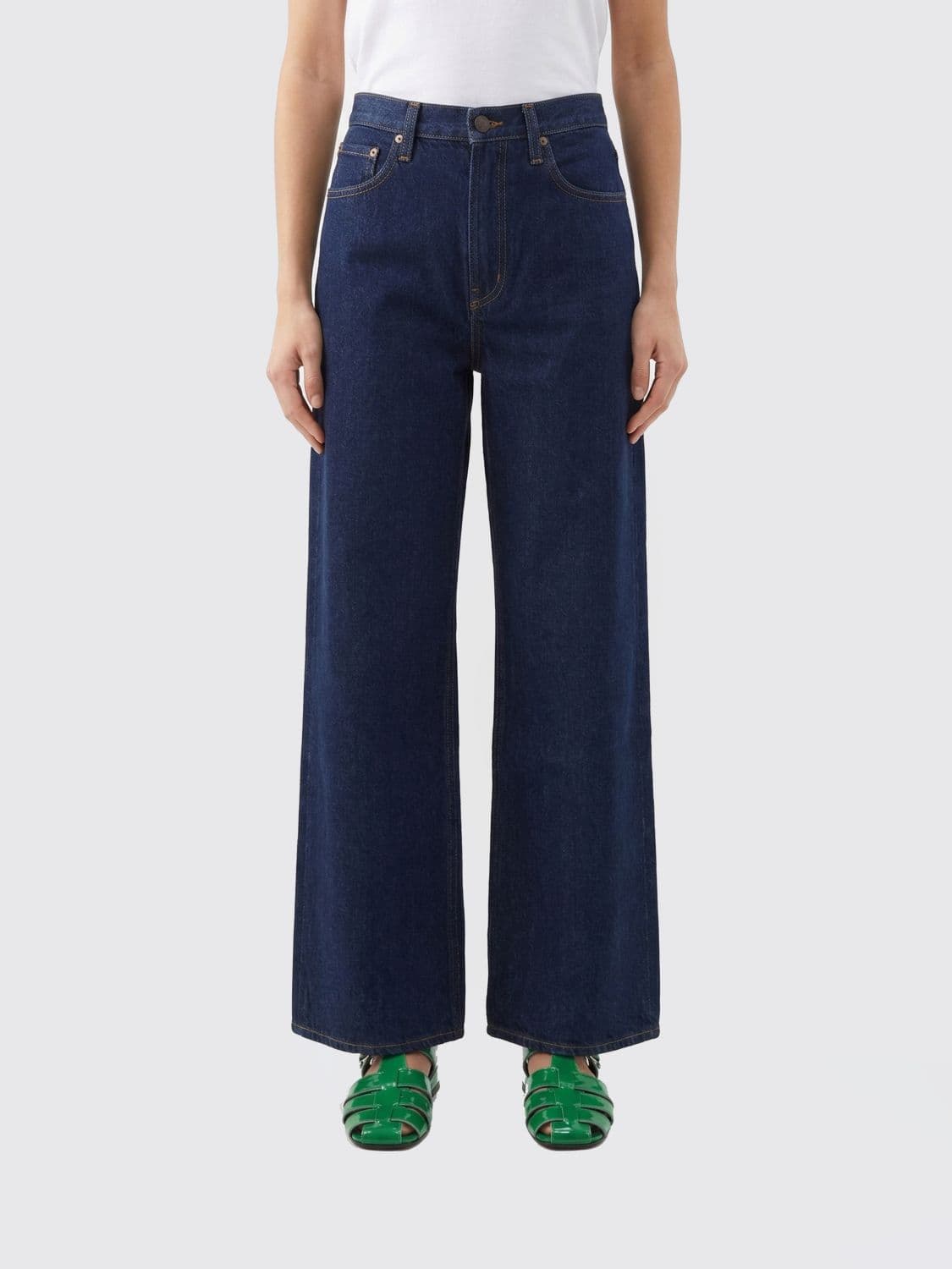 Agolde Wide-leg Regenerated Cotton Denim Jeans