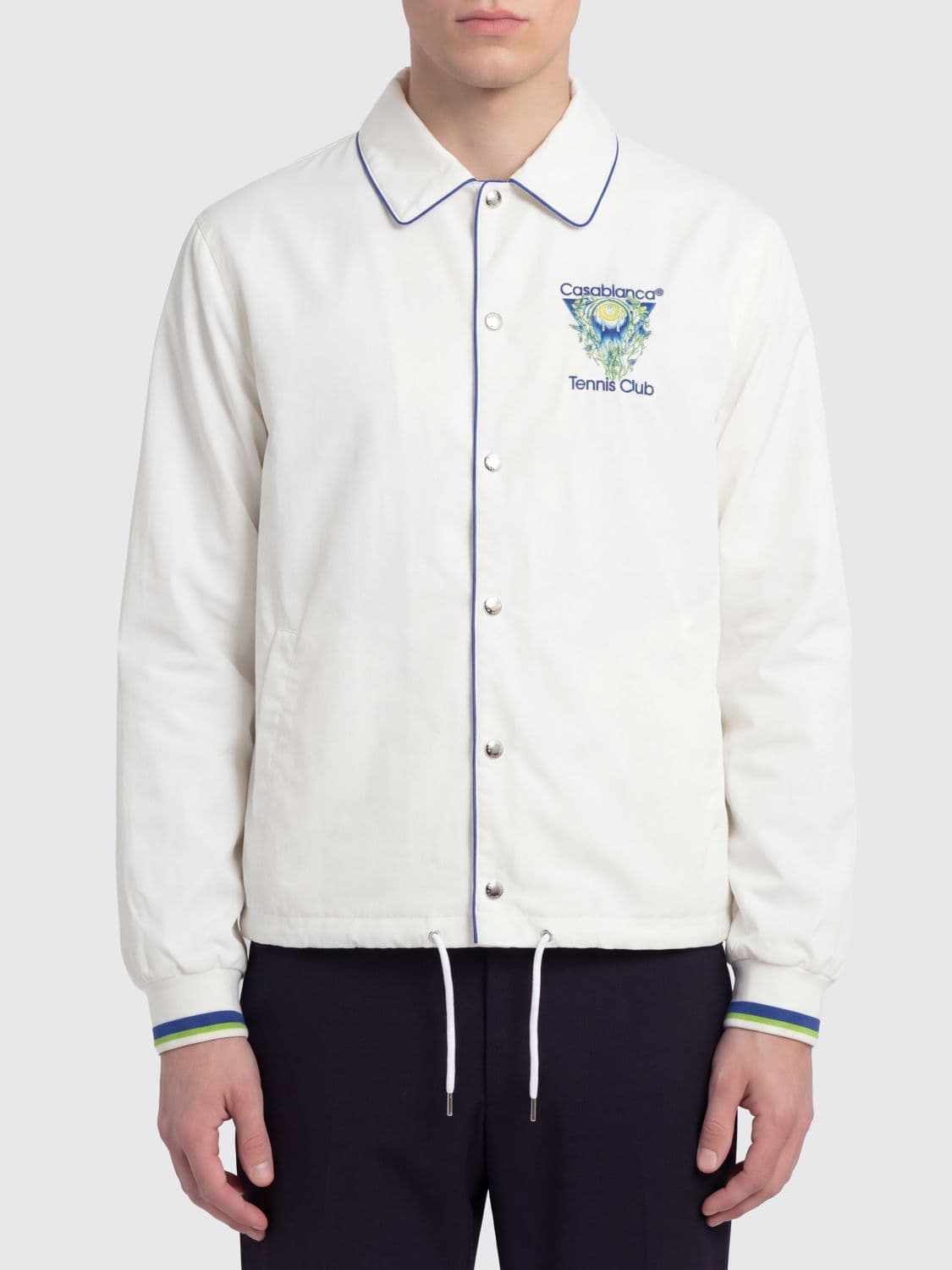 Casablanca Printed Polyester Shirt Jacket