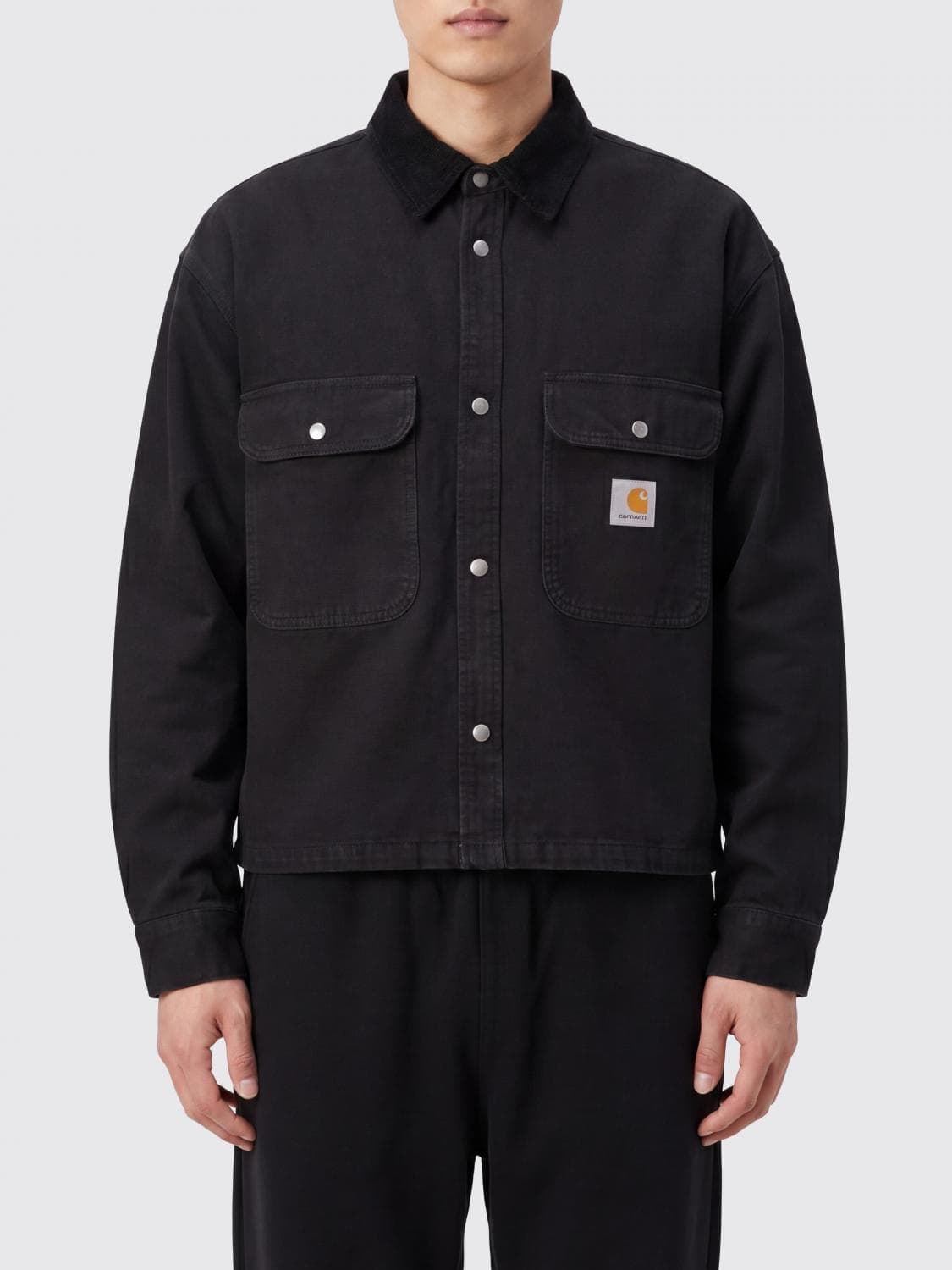 Carhartt Wip Boxy Cotton Canvas Overshirt · S