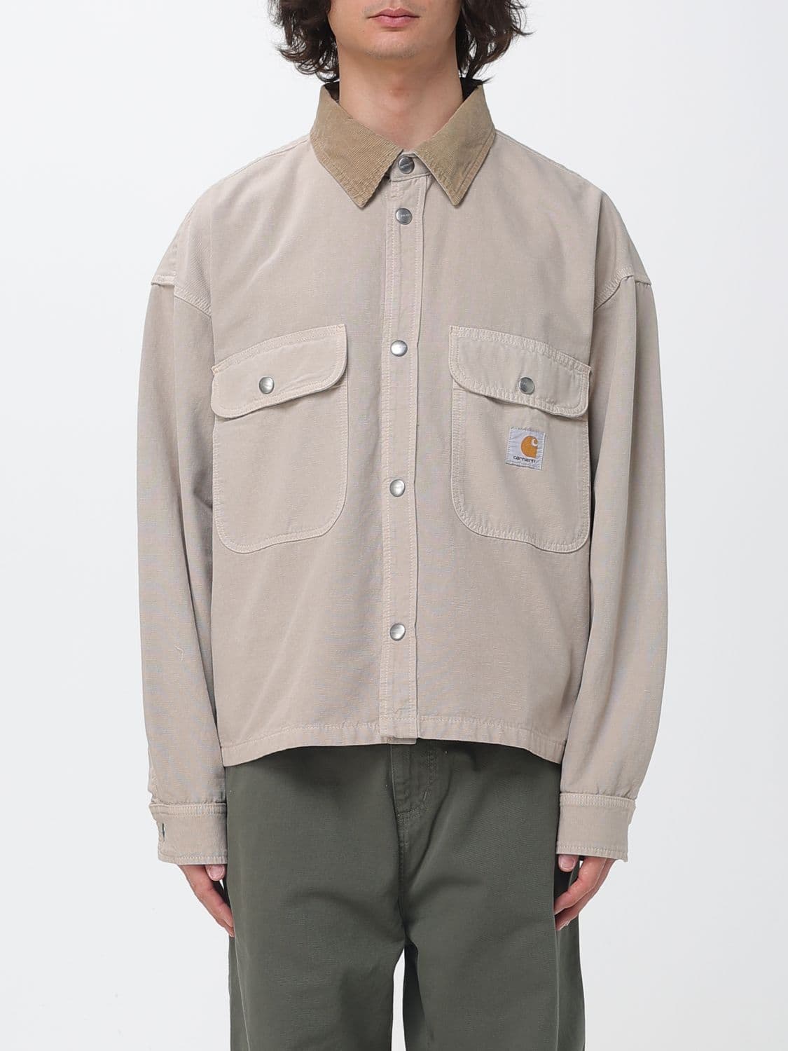 Carhartt Wip Boxy Cotton Canvas Overshirt · L