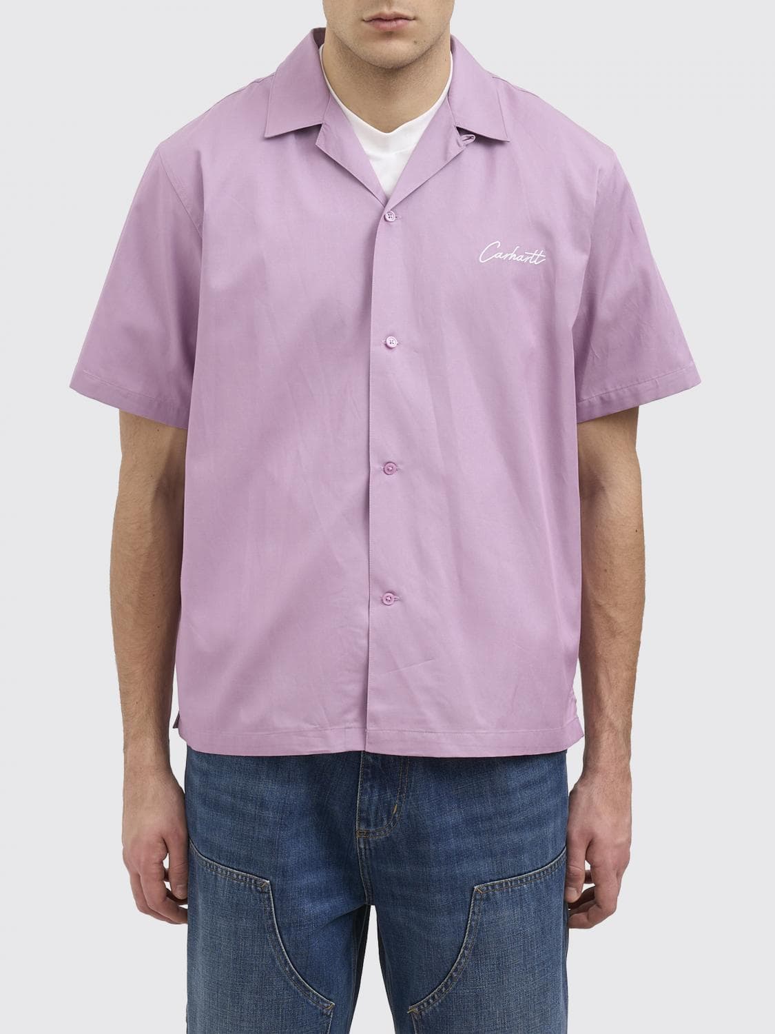 Carhartt Wip Cotton Blend Casual Shirt · S