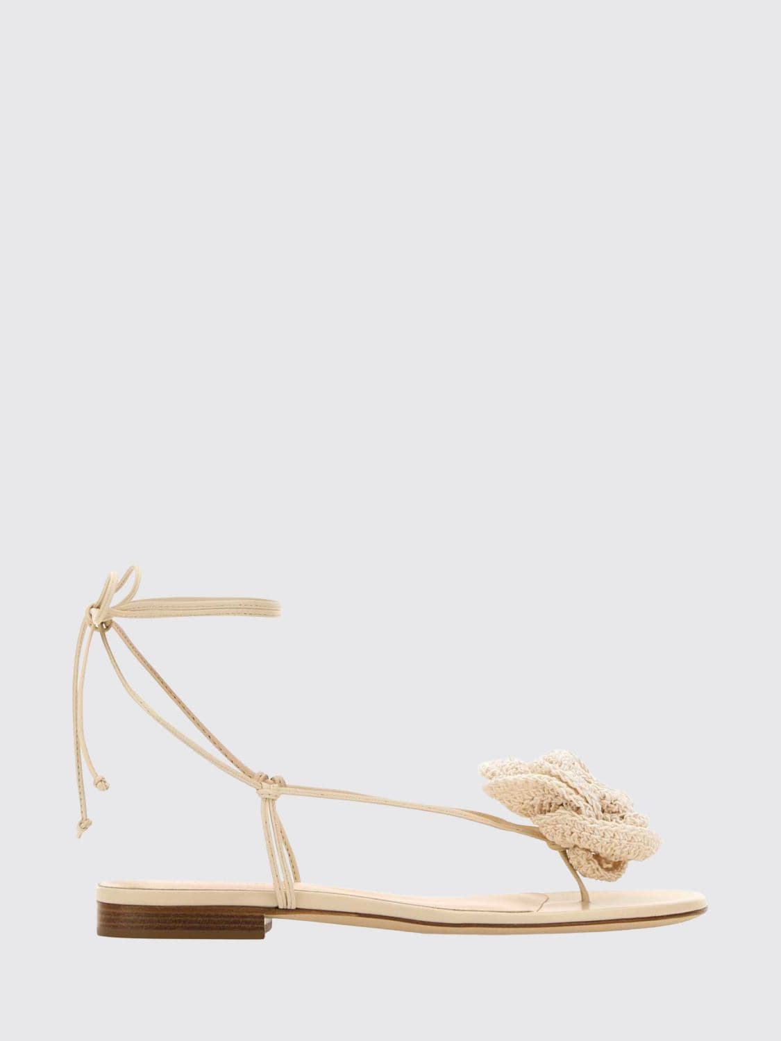 Magda Butrym Heeled Sandal Woman color Cream