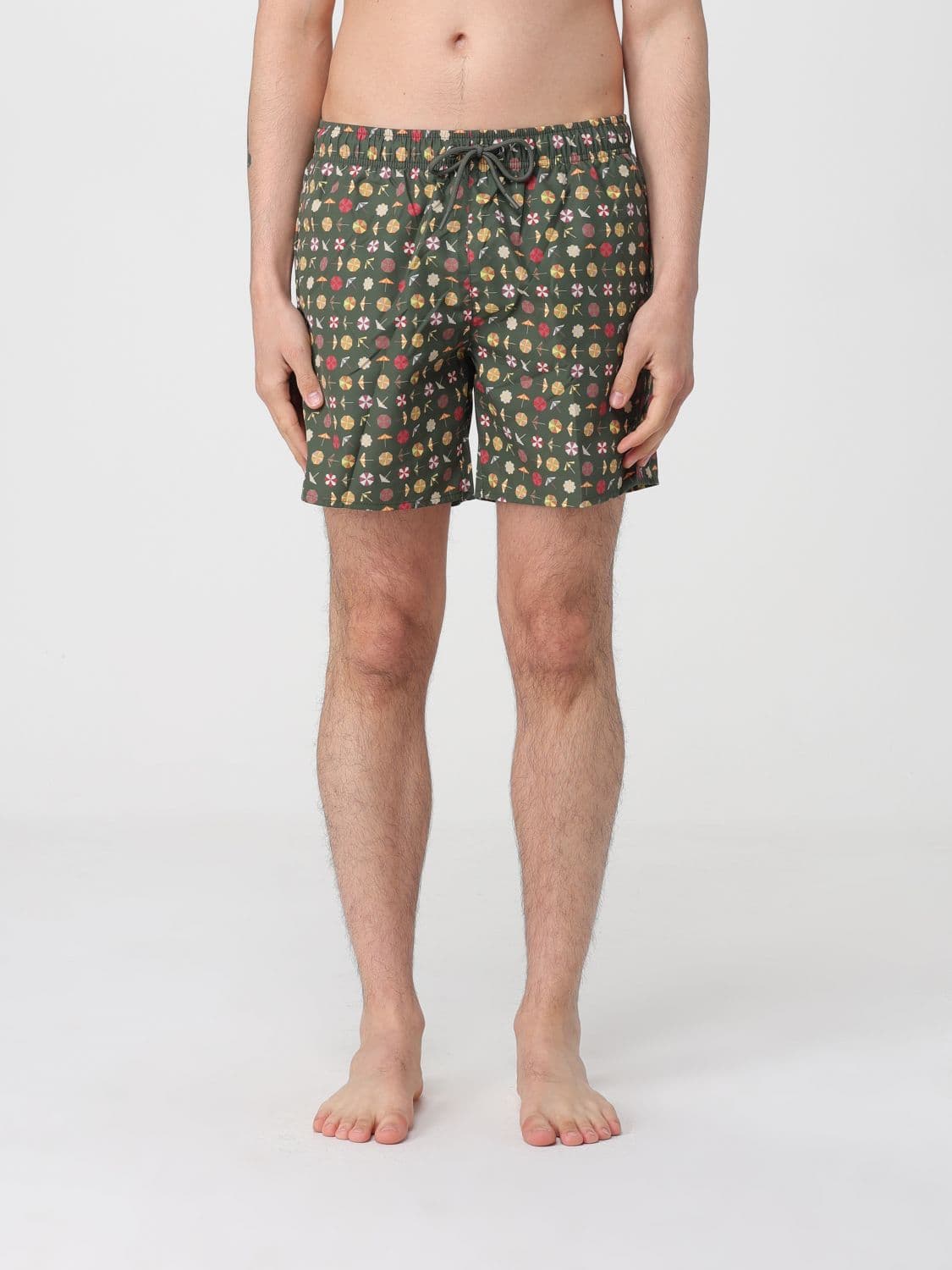 Colmar Printed Polyester Boxer Swim Trunks
