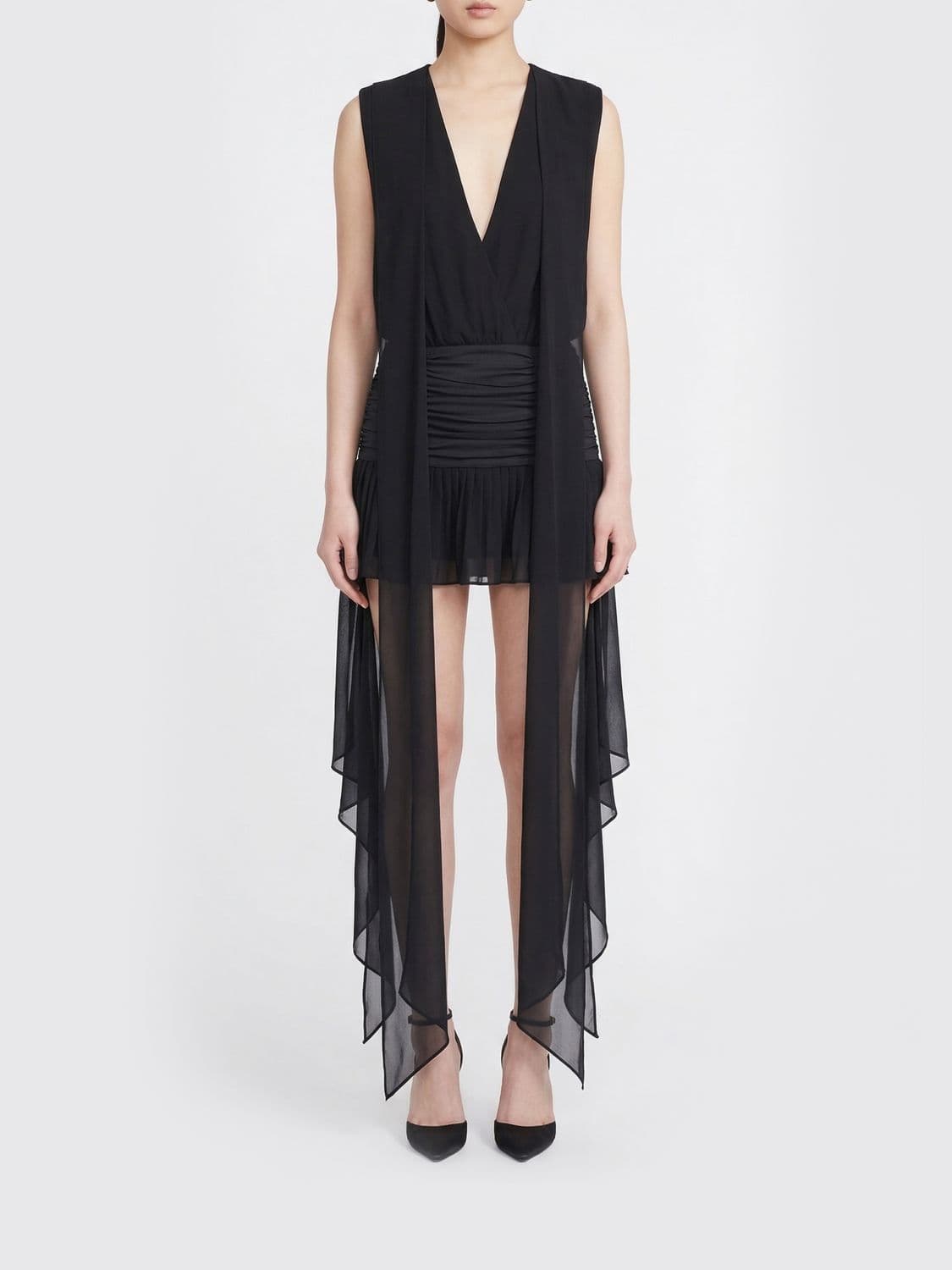 Blumarine Chiffon Mini Dress