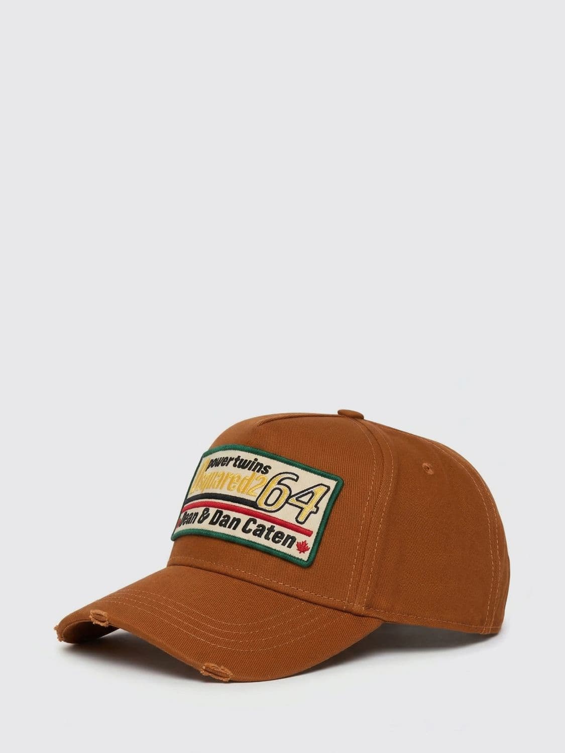 Dsquared2 Cotton Twill Hat with Logo Patch