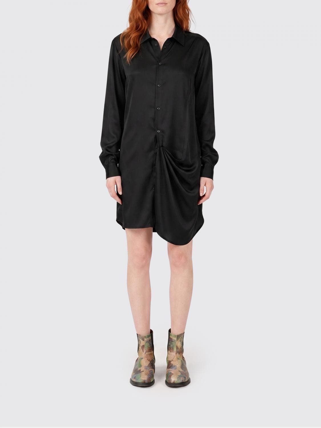 Jw Anderson Silk Chemisier Dress