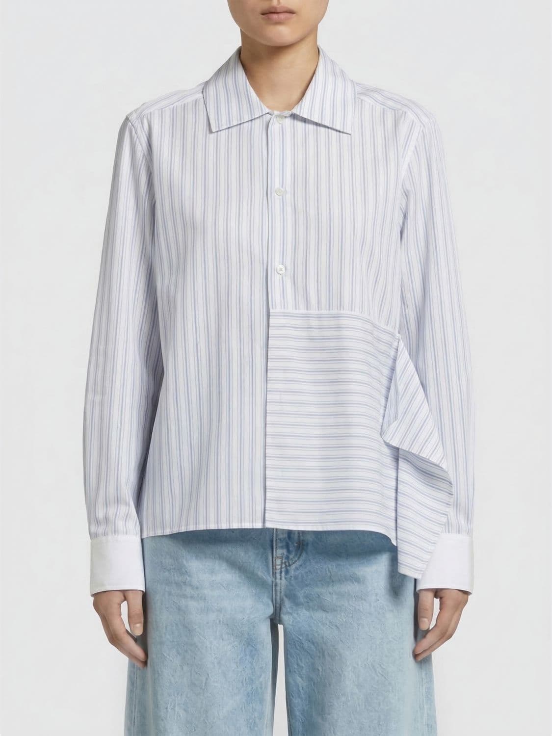 Jw Anderson Striped Cotton Shirt