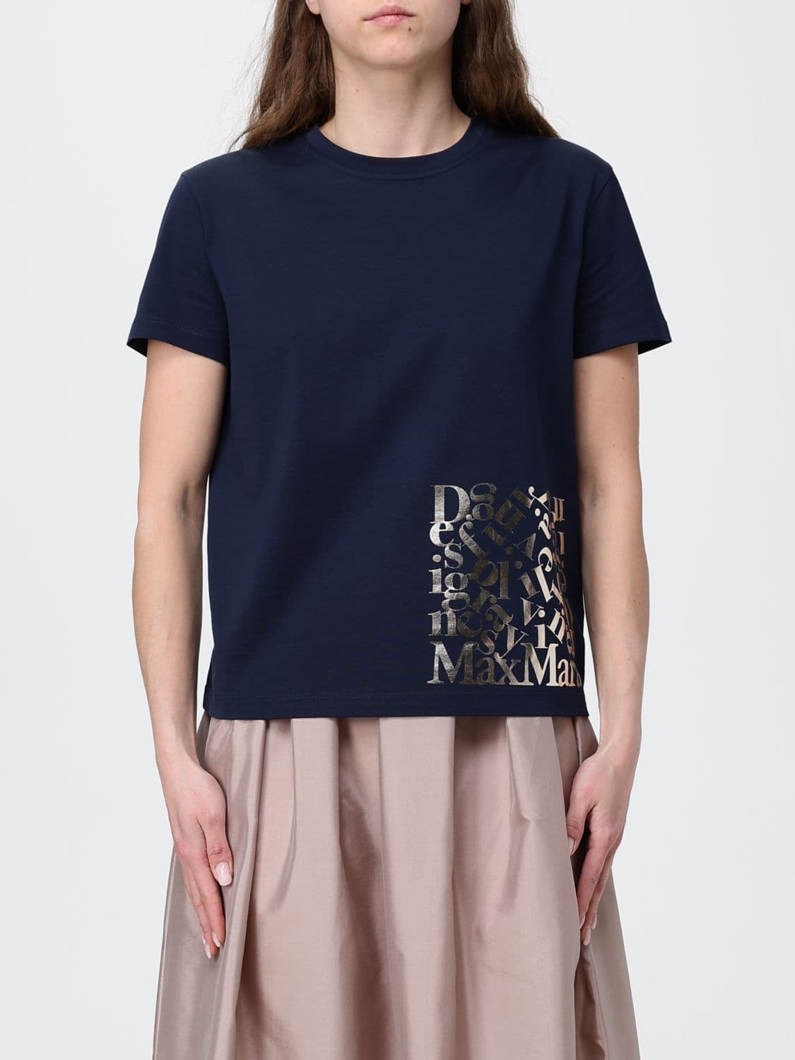 's Max Mara Smmedile Cotton Jersey T-Shirt