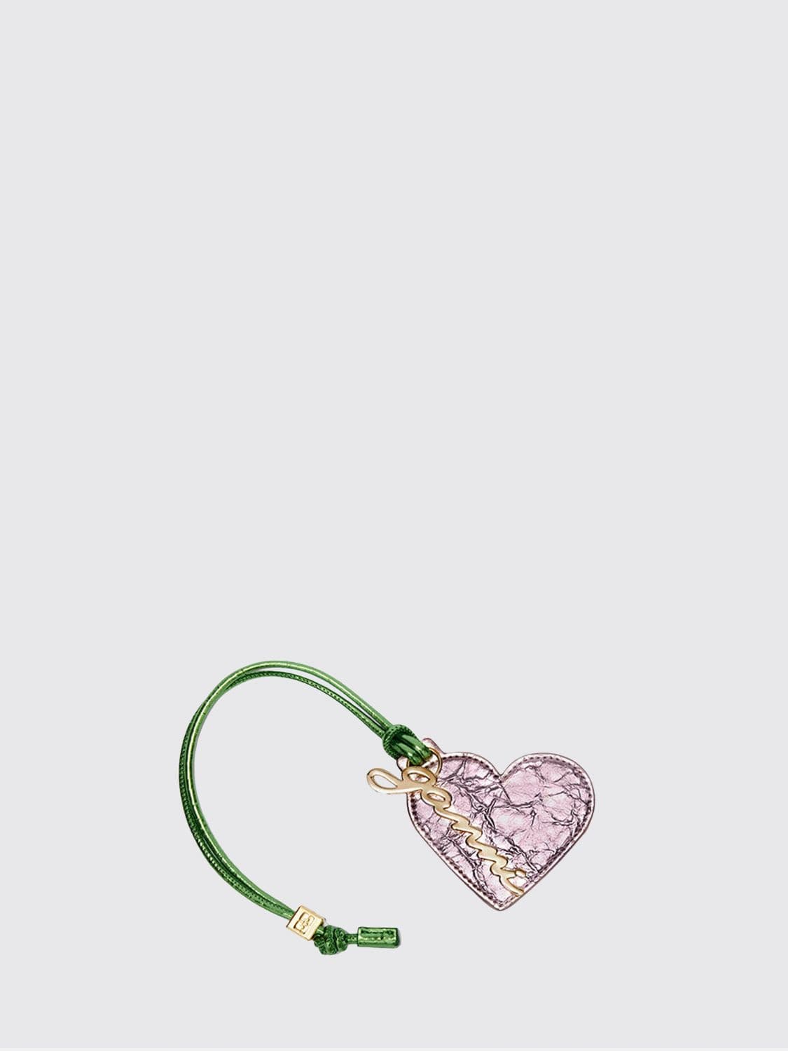 Ganni Key Chain Woman color Pink